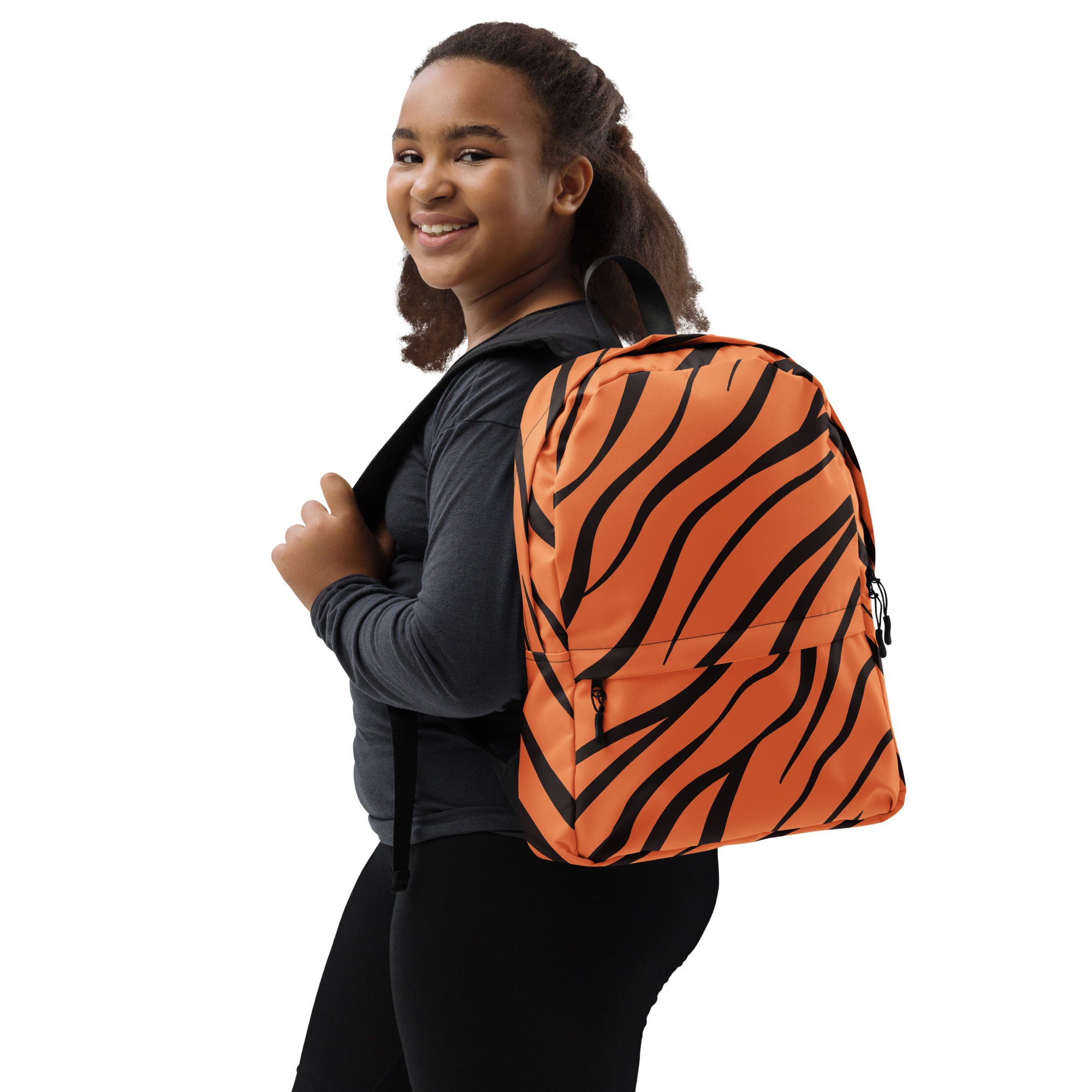 Original Tiger Stripe Print Camo Backpack for Women
