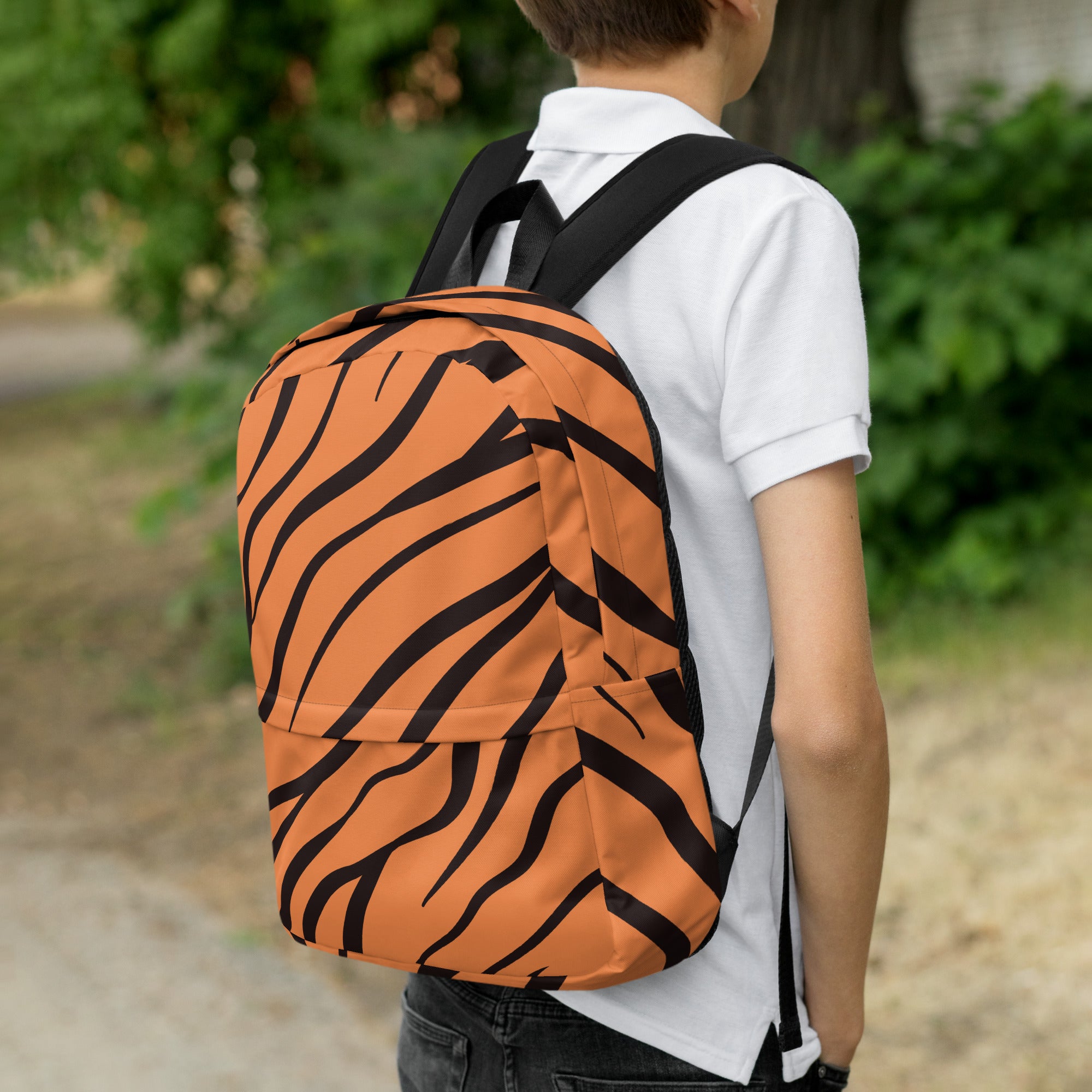 Original Tiger Stripe Print Camo Backpack for Women