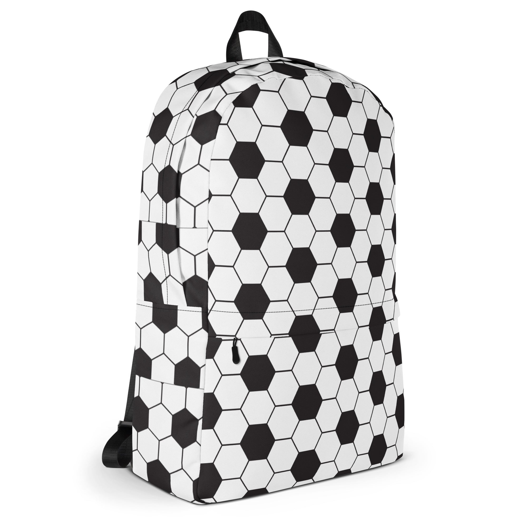 Trendy Football Print Sporty Medium Size Backpack Bag
