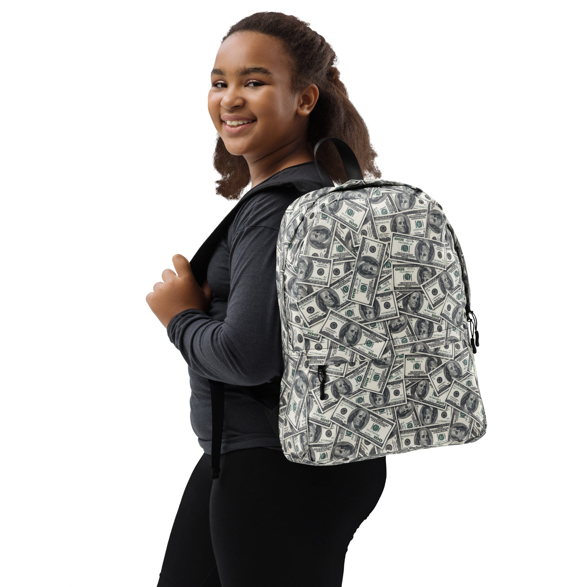 Funny Viral Back to School Kids Money Backpack