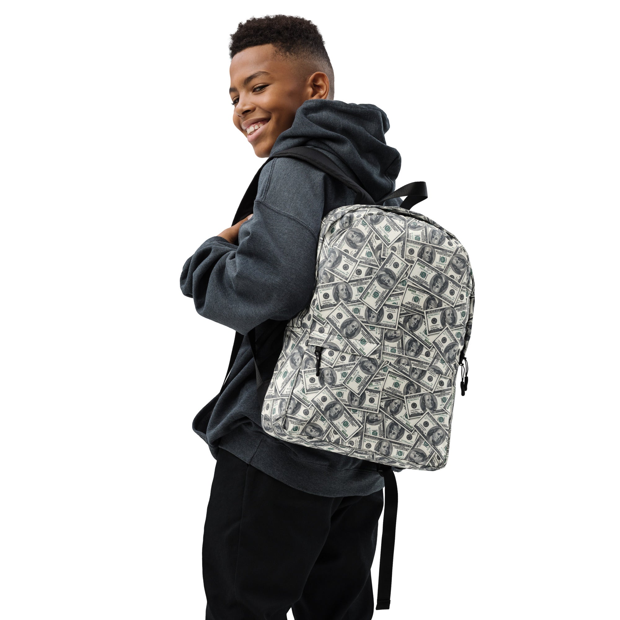 Funny Viral Back to School Kids Money Backpack