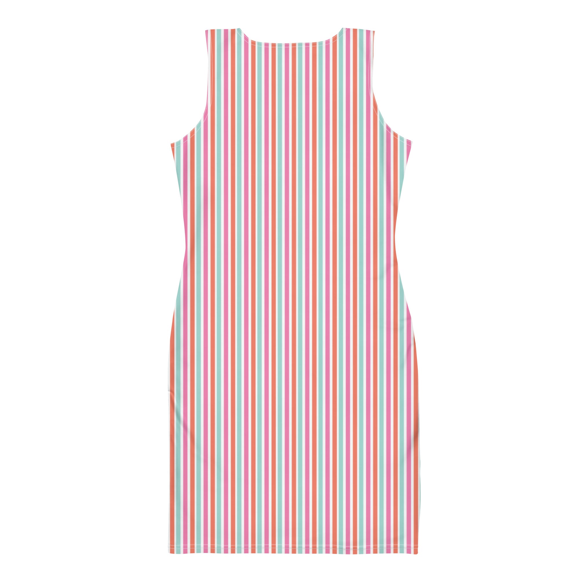 Preppy Summer Stripe Mini Aesthetic Bodycon Dress