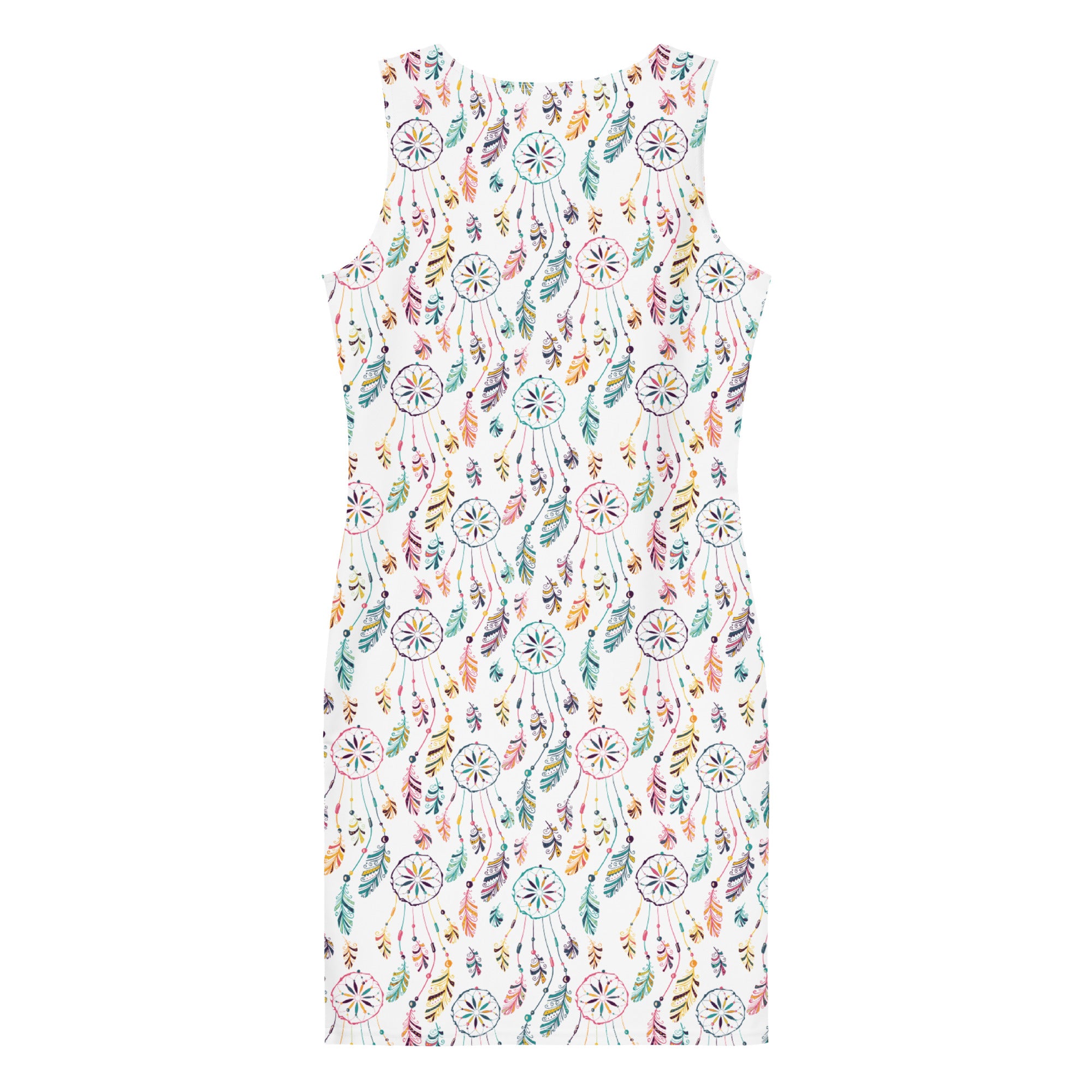 Colorful Dreamcatcher Pattern Bodycon Dress