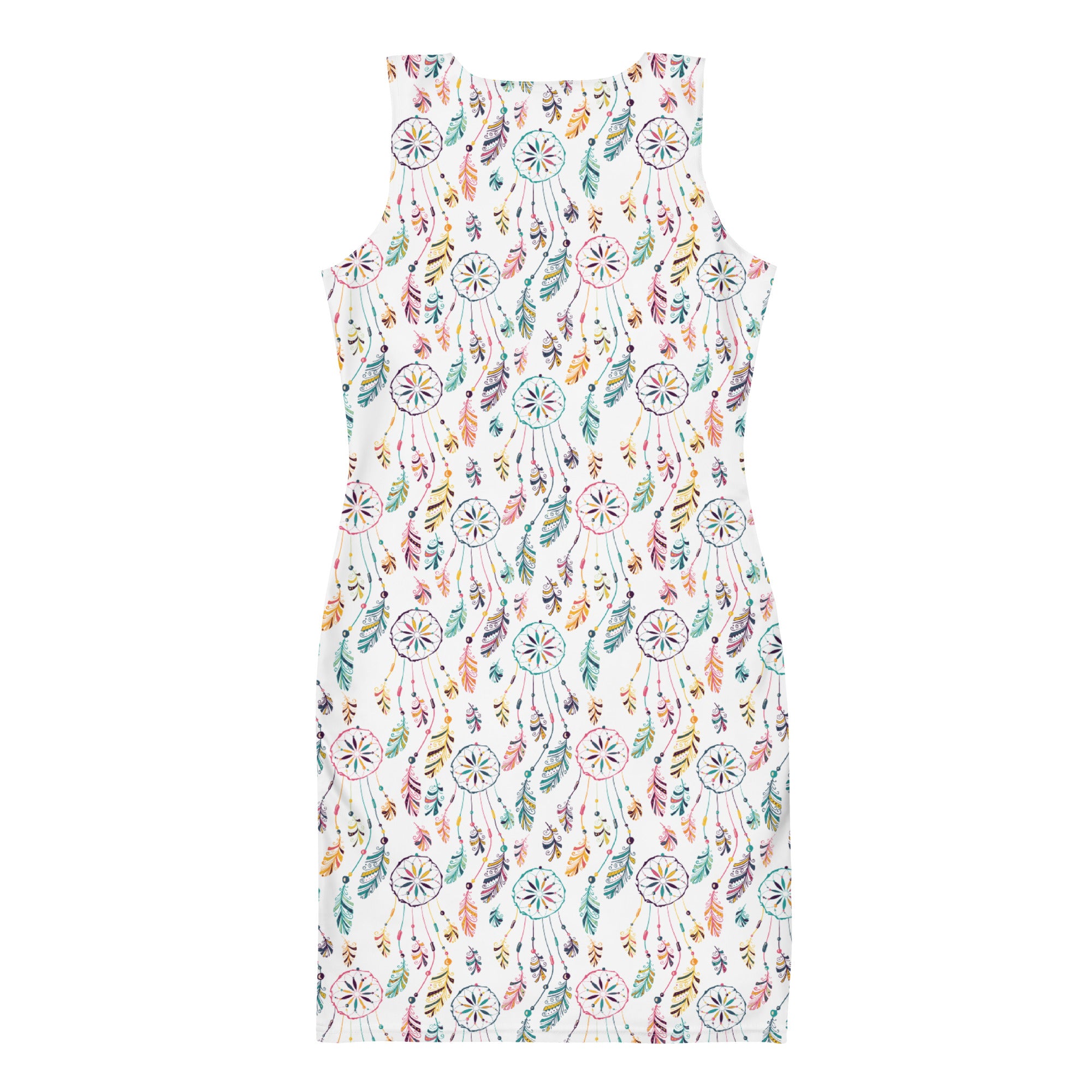Colorful Dreamcatcher Pattern Bodycon Dress