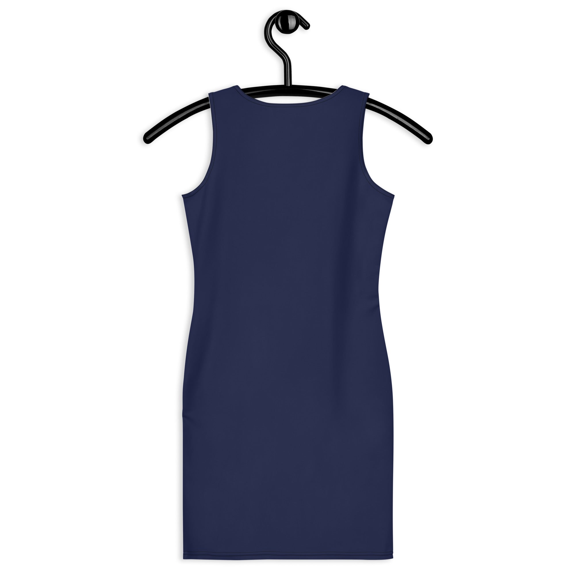 Royal Blue Plain Bodycon Mini Tank Dress