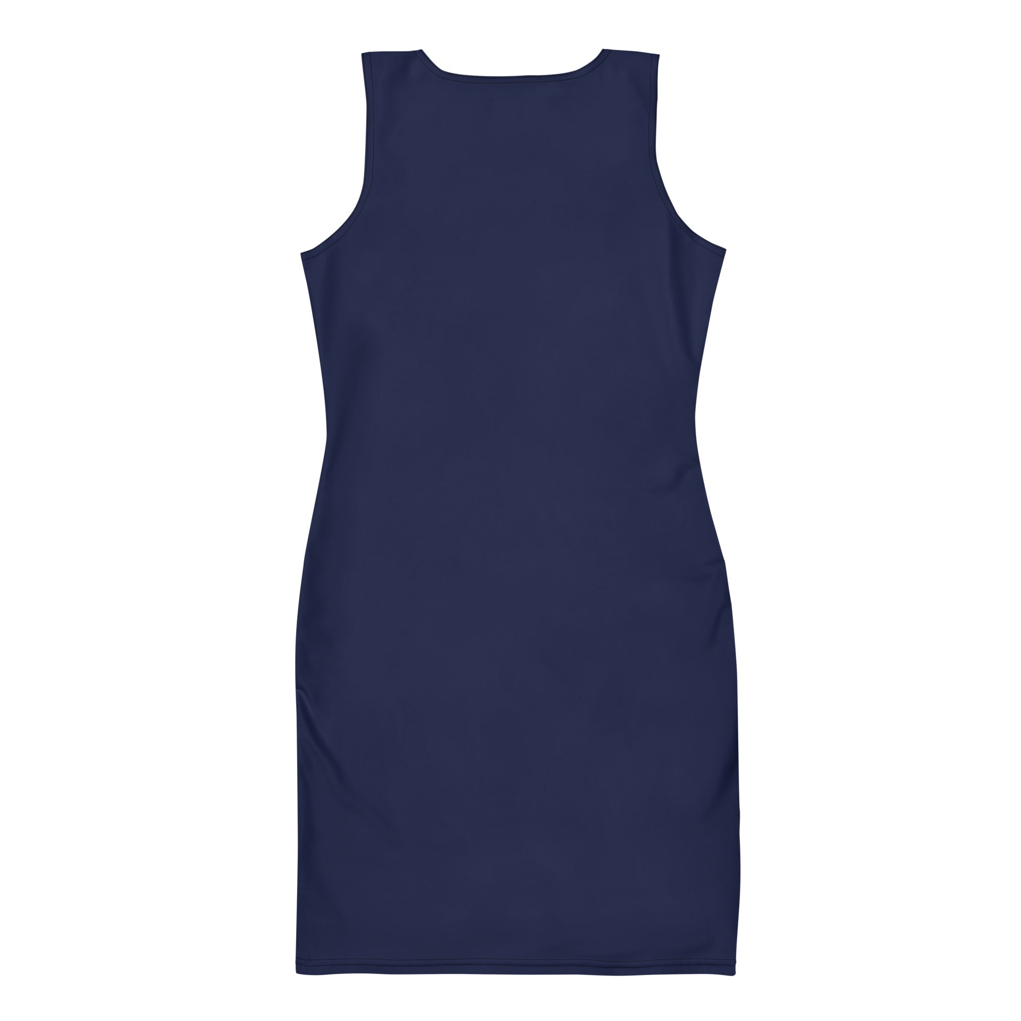 Royal Blue Plain Bodycon Mini Tank Dress