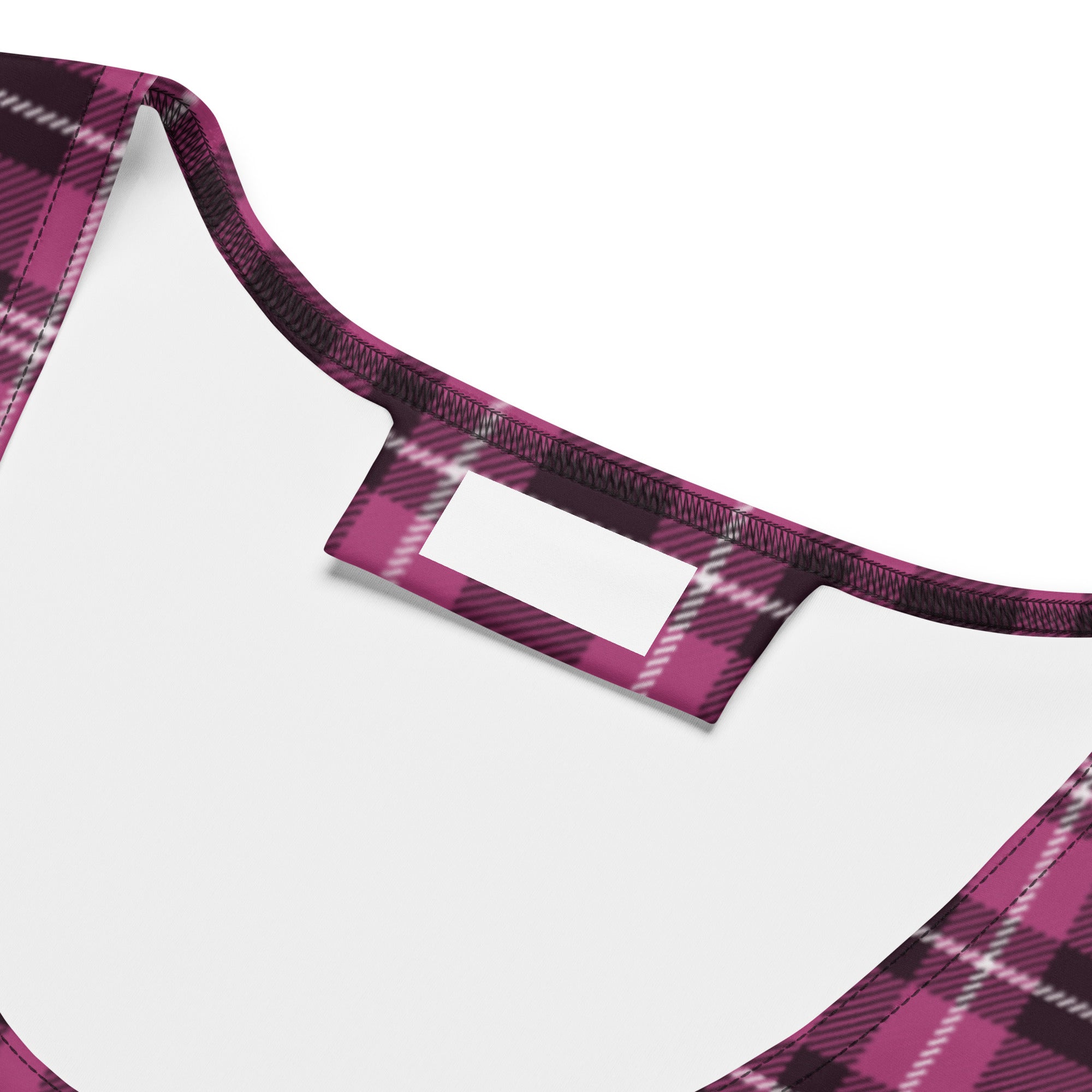 Preppy Aesthetic Buffalo Pink Plaid Bodycon Dress
