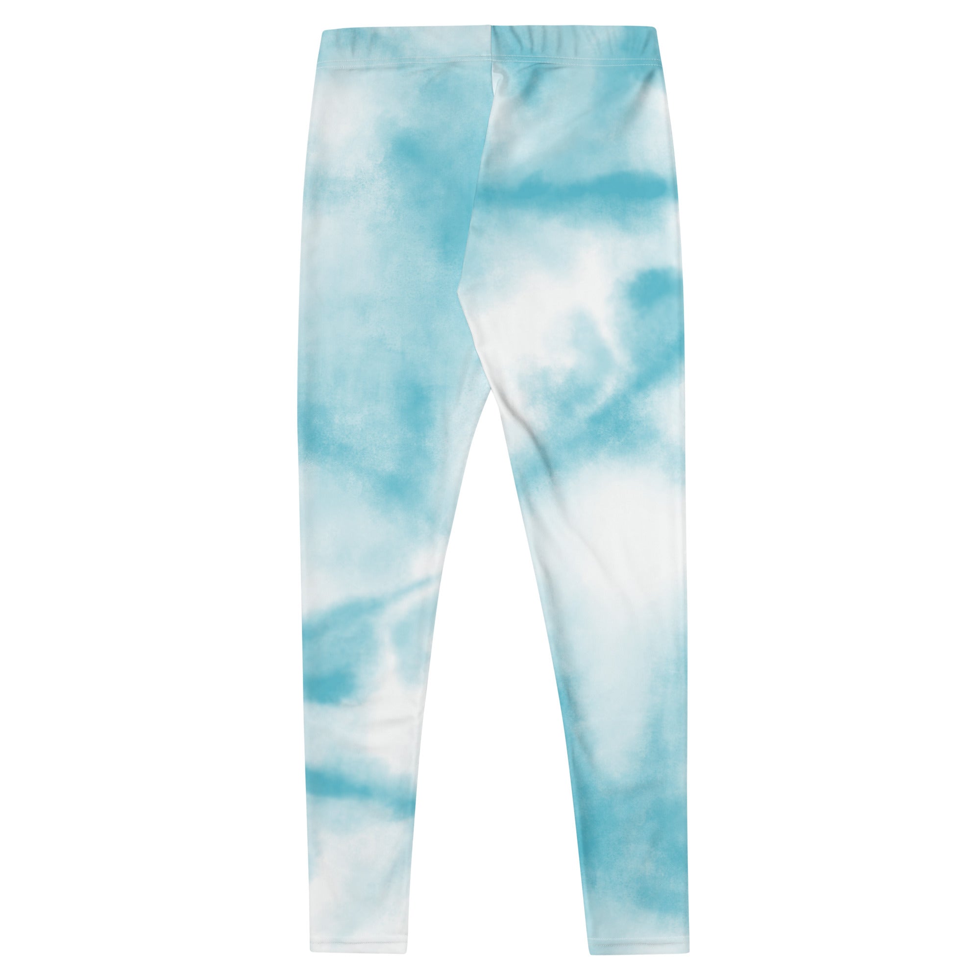 Classy Blue tie Dye Gym & Activewear Leggings for Women