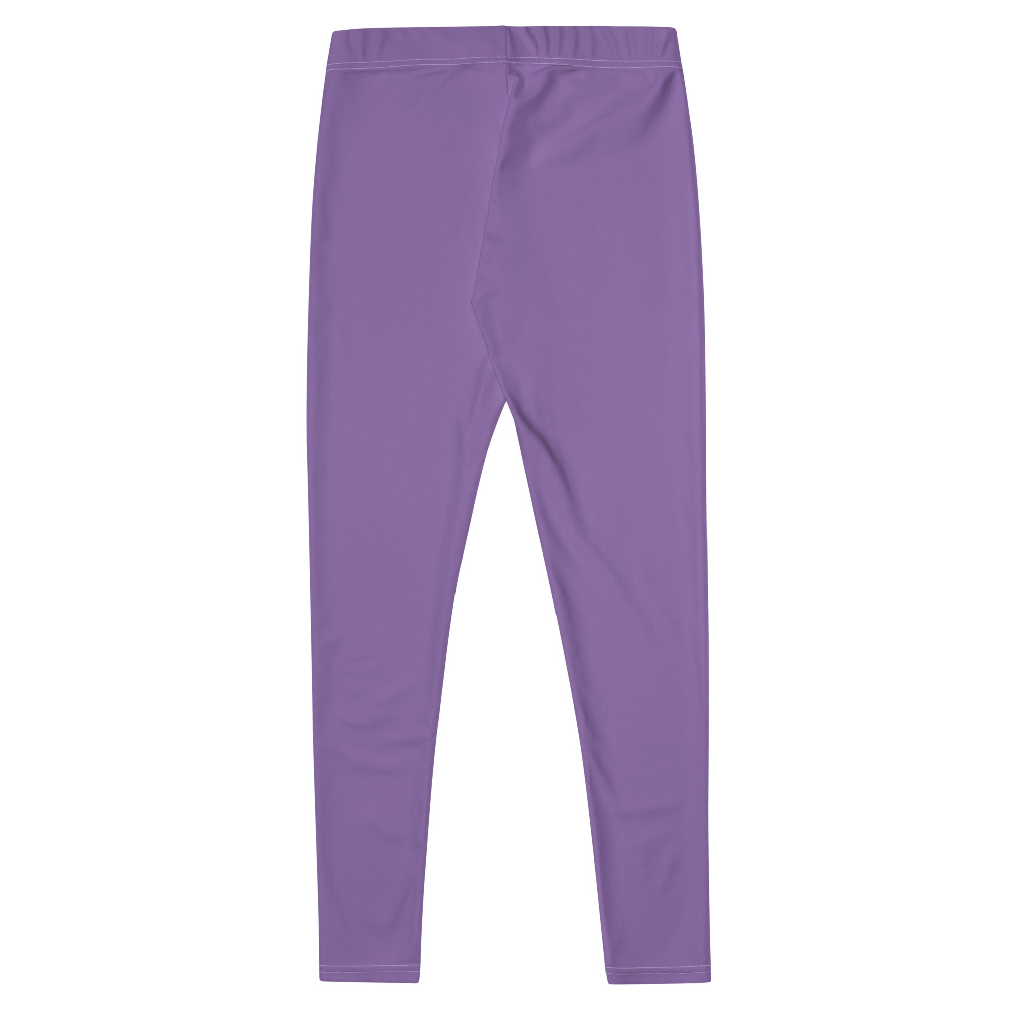 Preppy Minimal Lavender Workout Leggings for Women