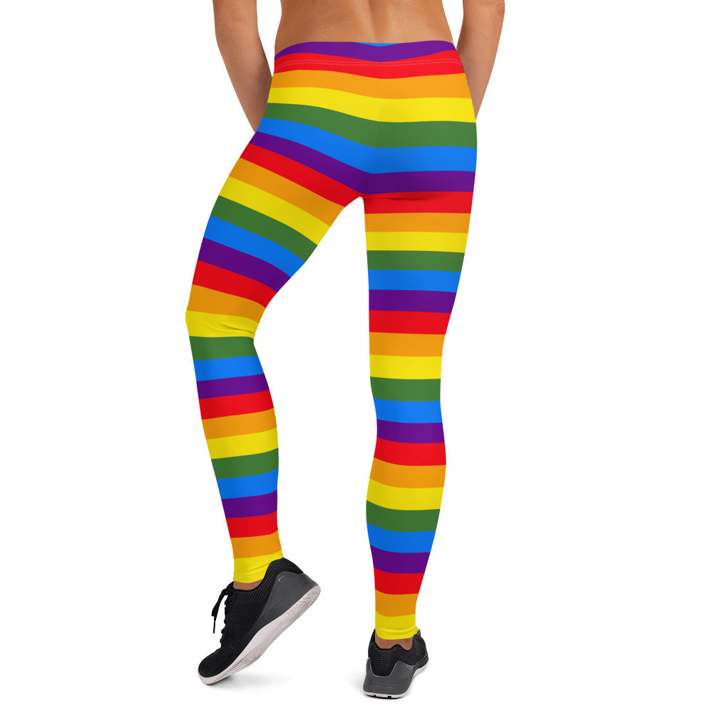 Pride Rainbow Running & Gym Leggings