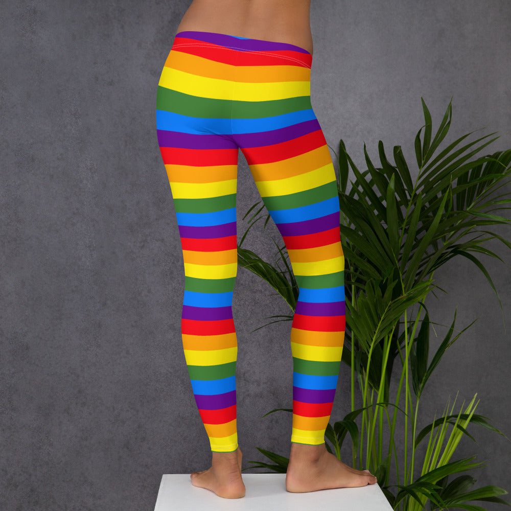 Pride Rainbow Running & Gym Leggings