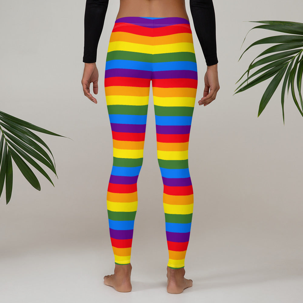 Pride Rainbow Running & Gym Leggings