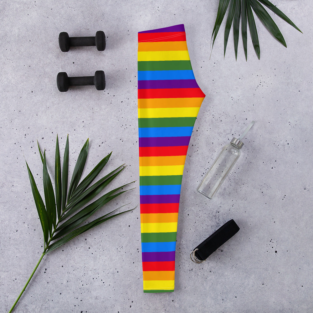 Pride Rainbow Running & Gym Leggings