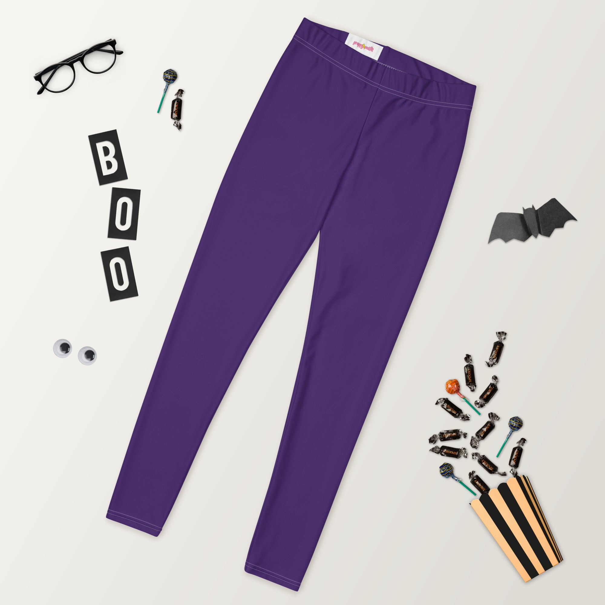 Dark Purple Sports & Gym Workout Leggings for Women