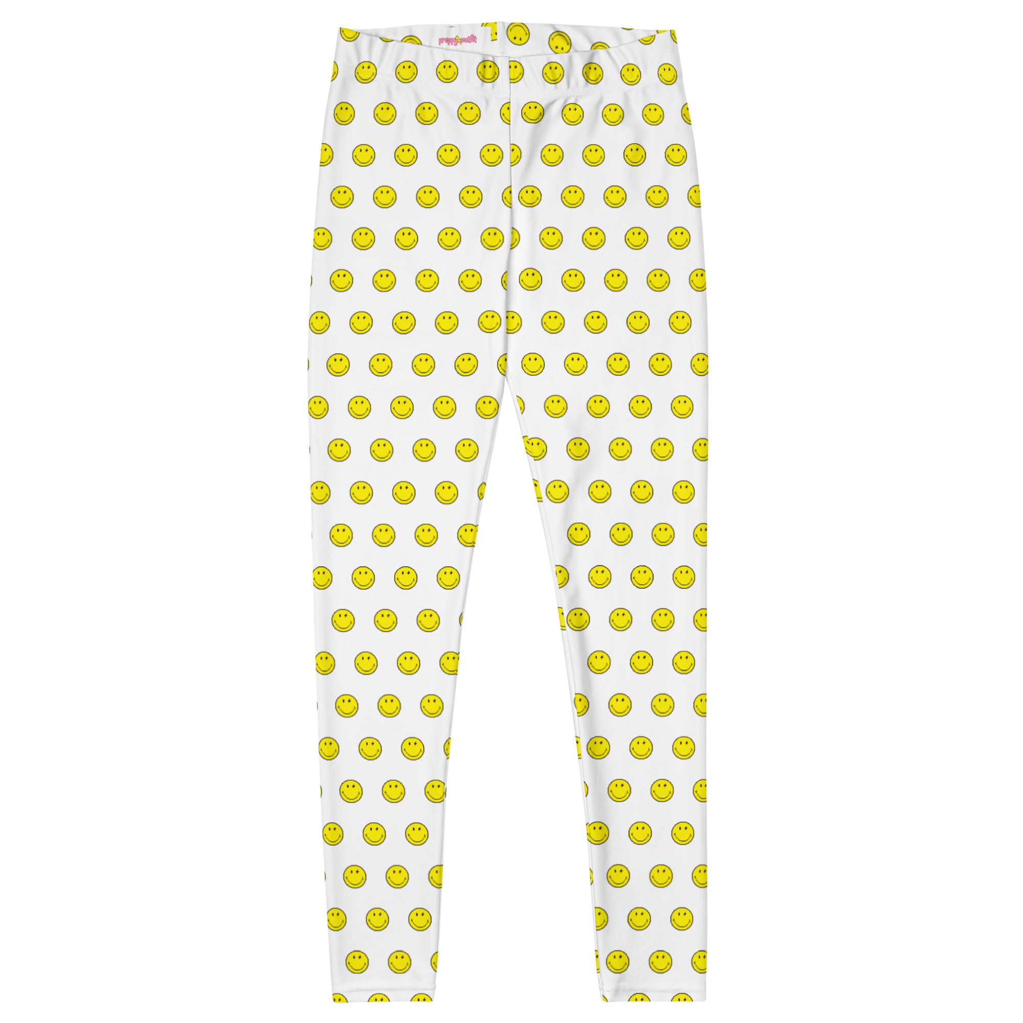 Preppy Smiley Face Running & Gym Leggings