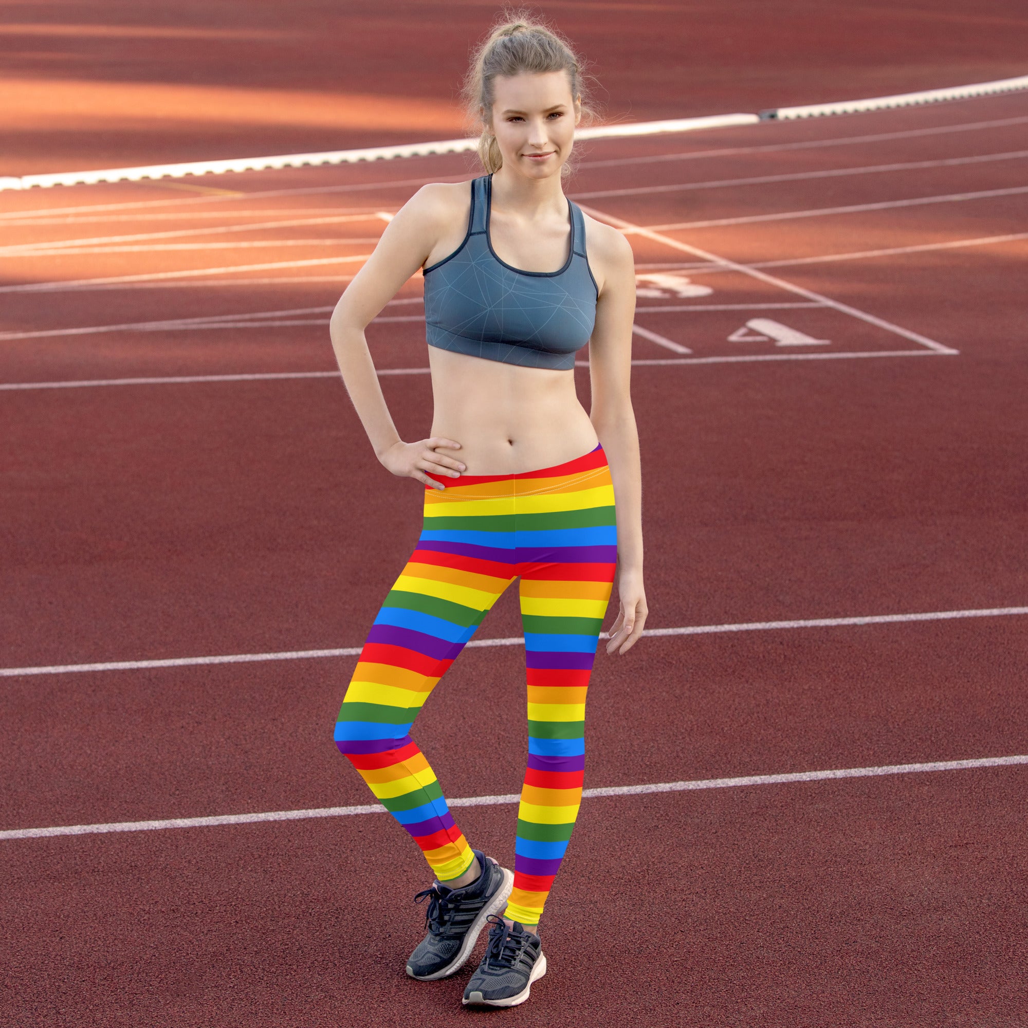 Pride Rainbow Running & Gym Leggings
