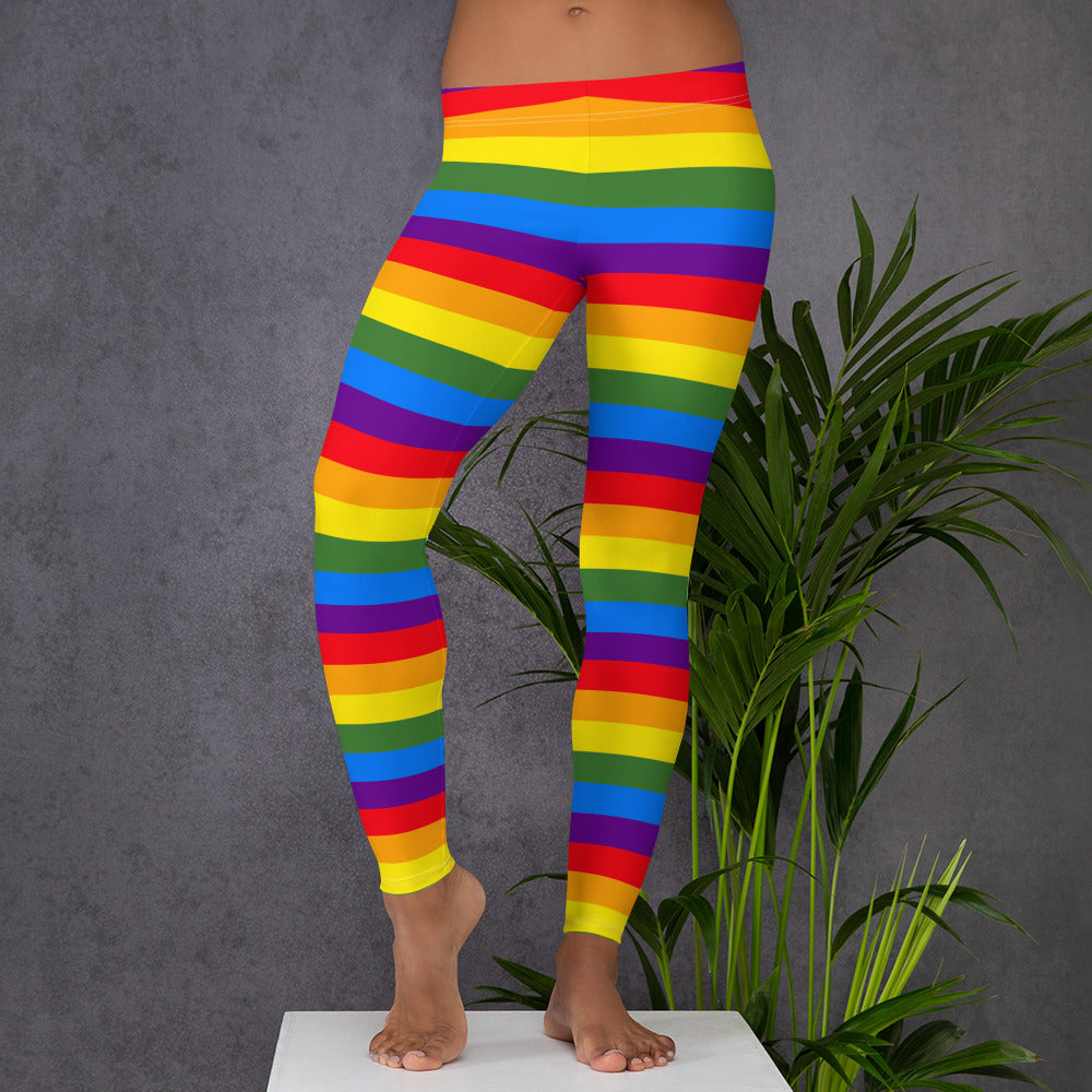 Pride Rainbow Running & Gym Leggings