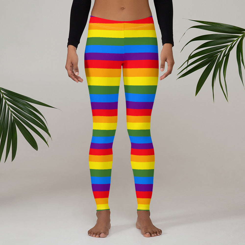 Pride Rainbow Running & Gym Leggings