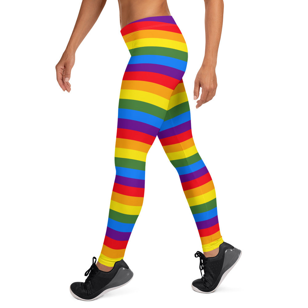 Pride Rainbow Running & Gym Leggings