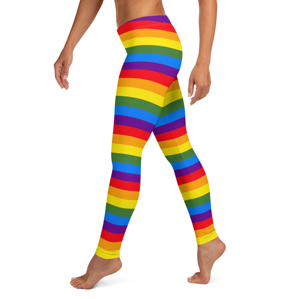Pride Rainbow Running & Gym Leggings