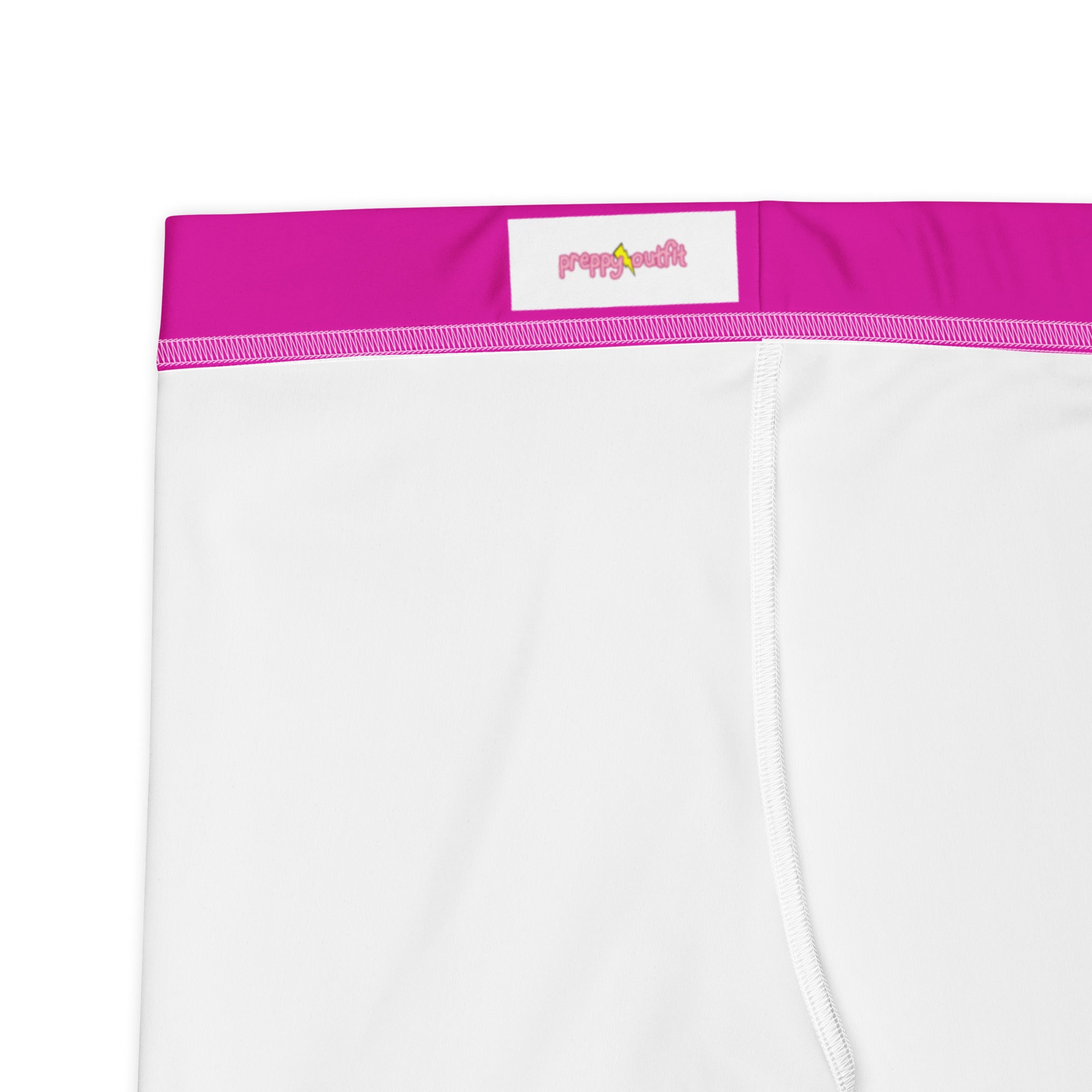 Neon Pink Gym Workout Leggings for Women