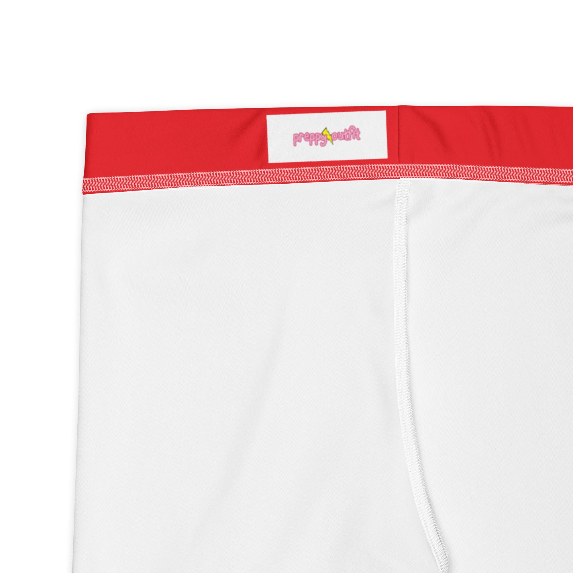 Athletic Red Running & Gym Workout Leggings for Women