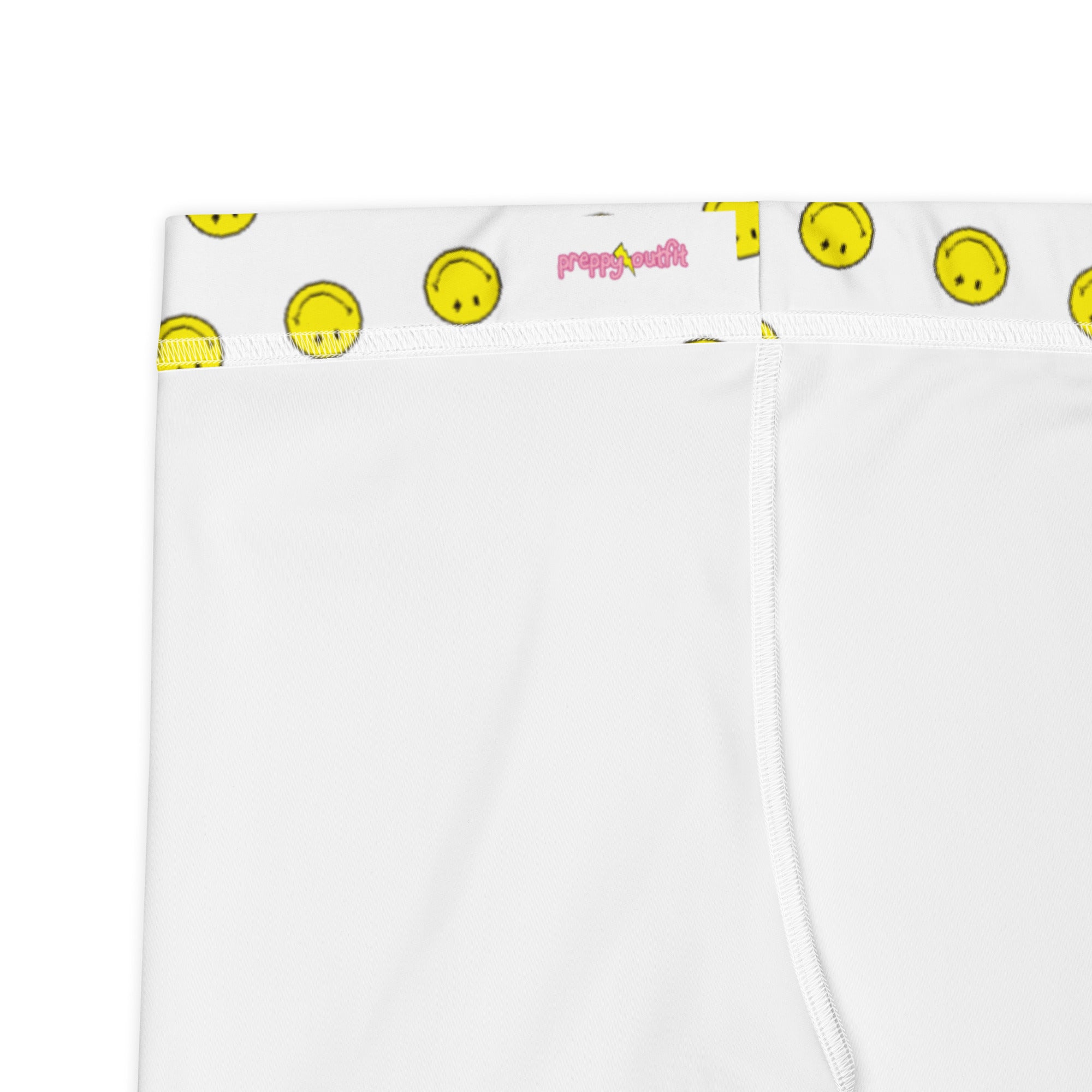 Preppy Smiley Face Running & Gym Leggings