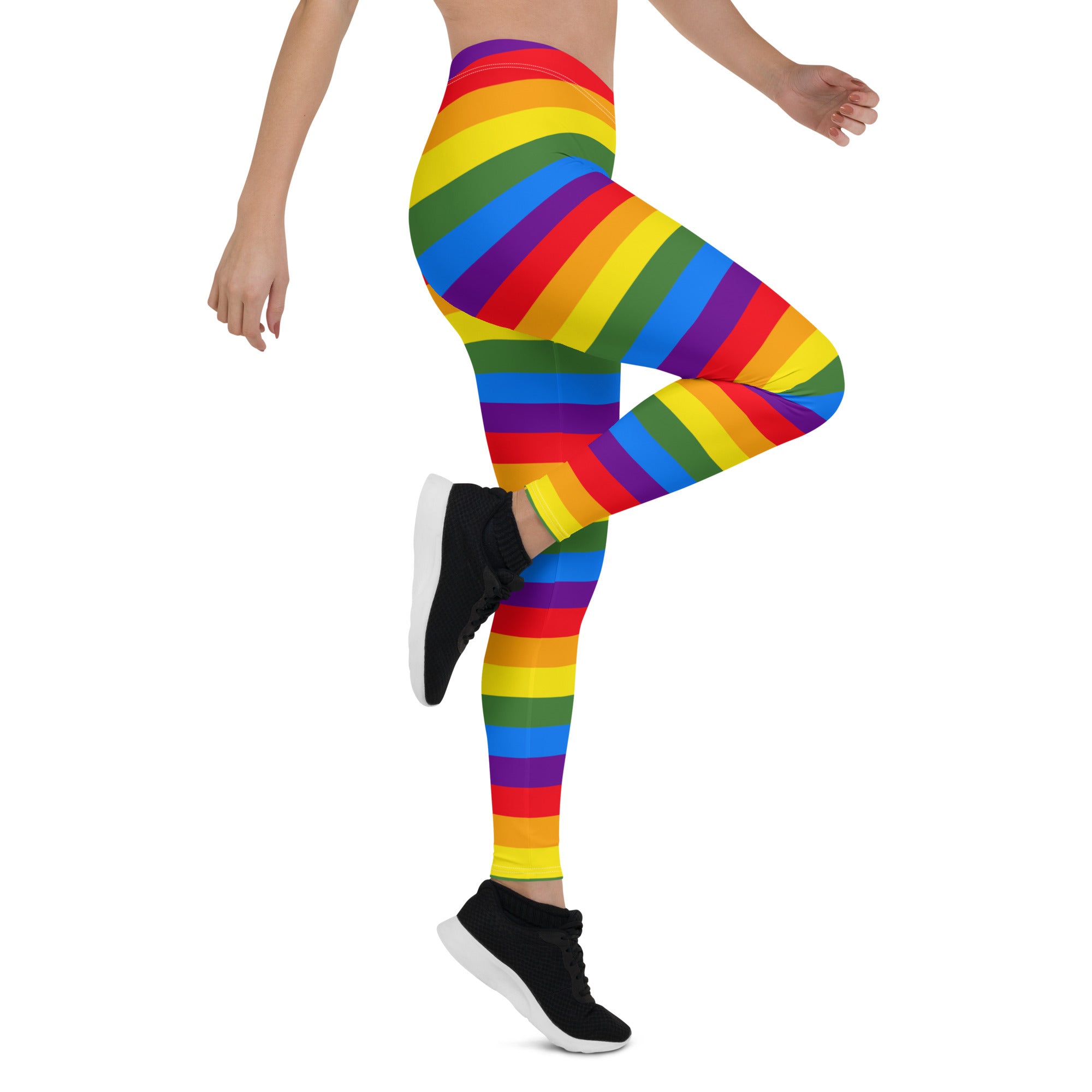 Pride Rainbow Running & Gym Leggings