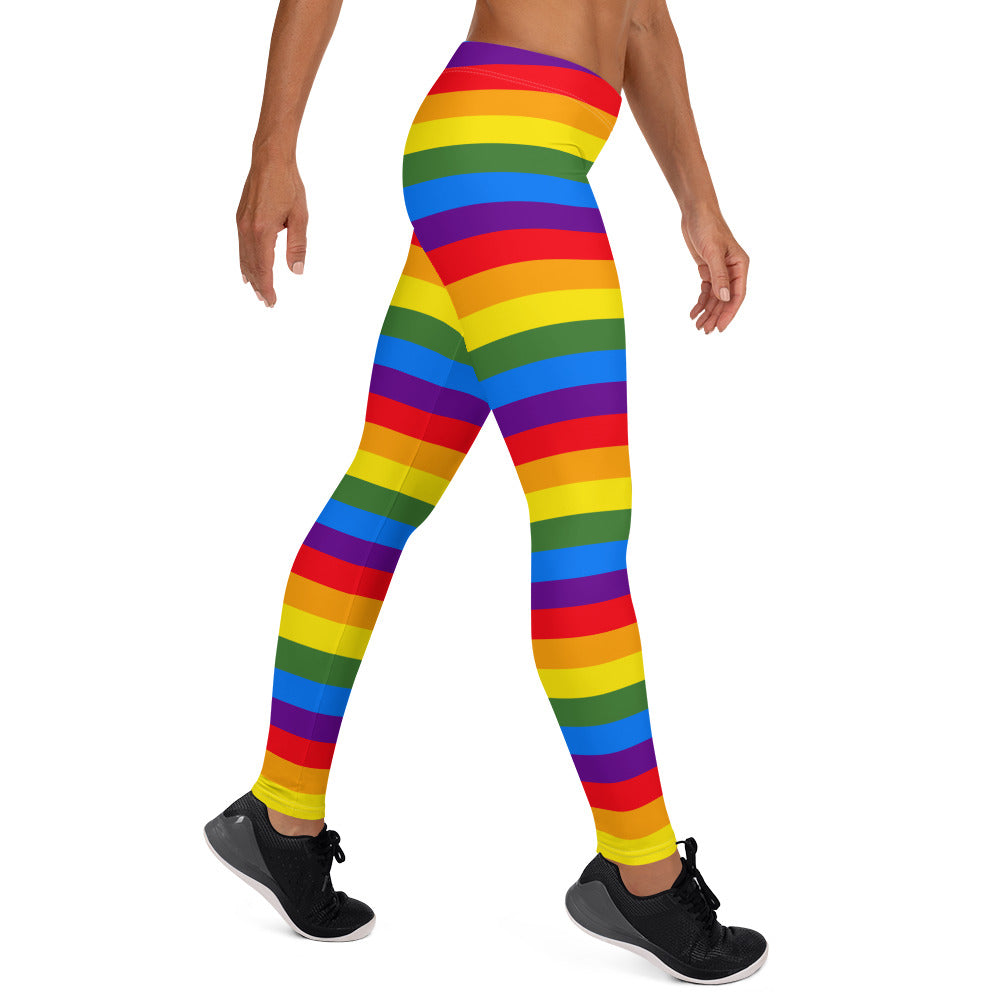 Pride Rainbow Running & Gym Leggings