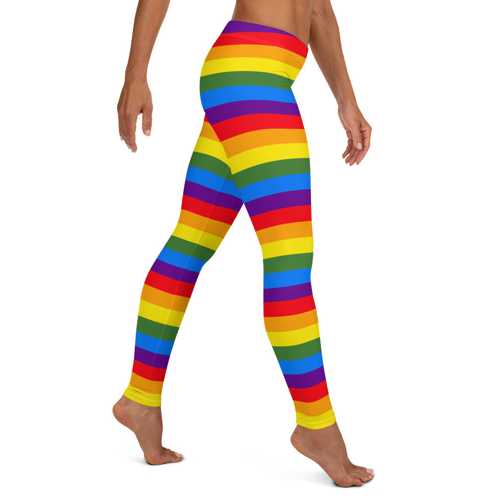 Pride Rainbow Running & Gym Leggings