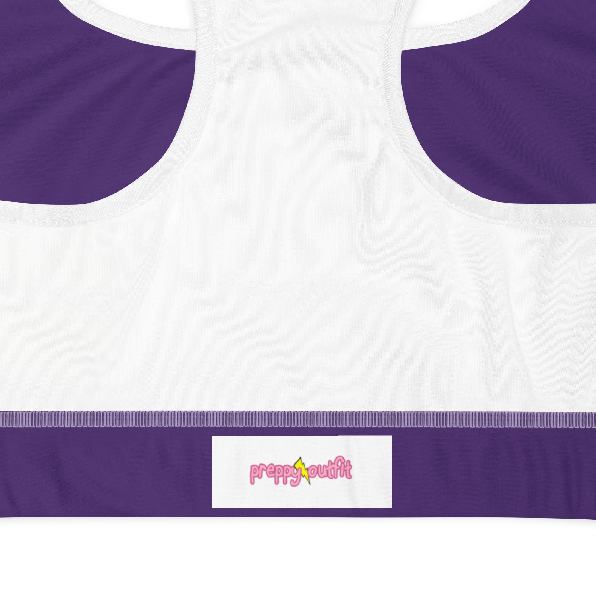 Dark Purple Padded Gym Sports & Workout Bra