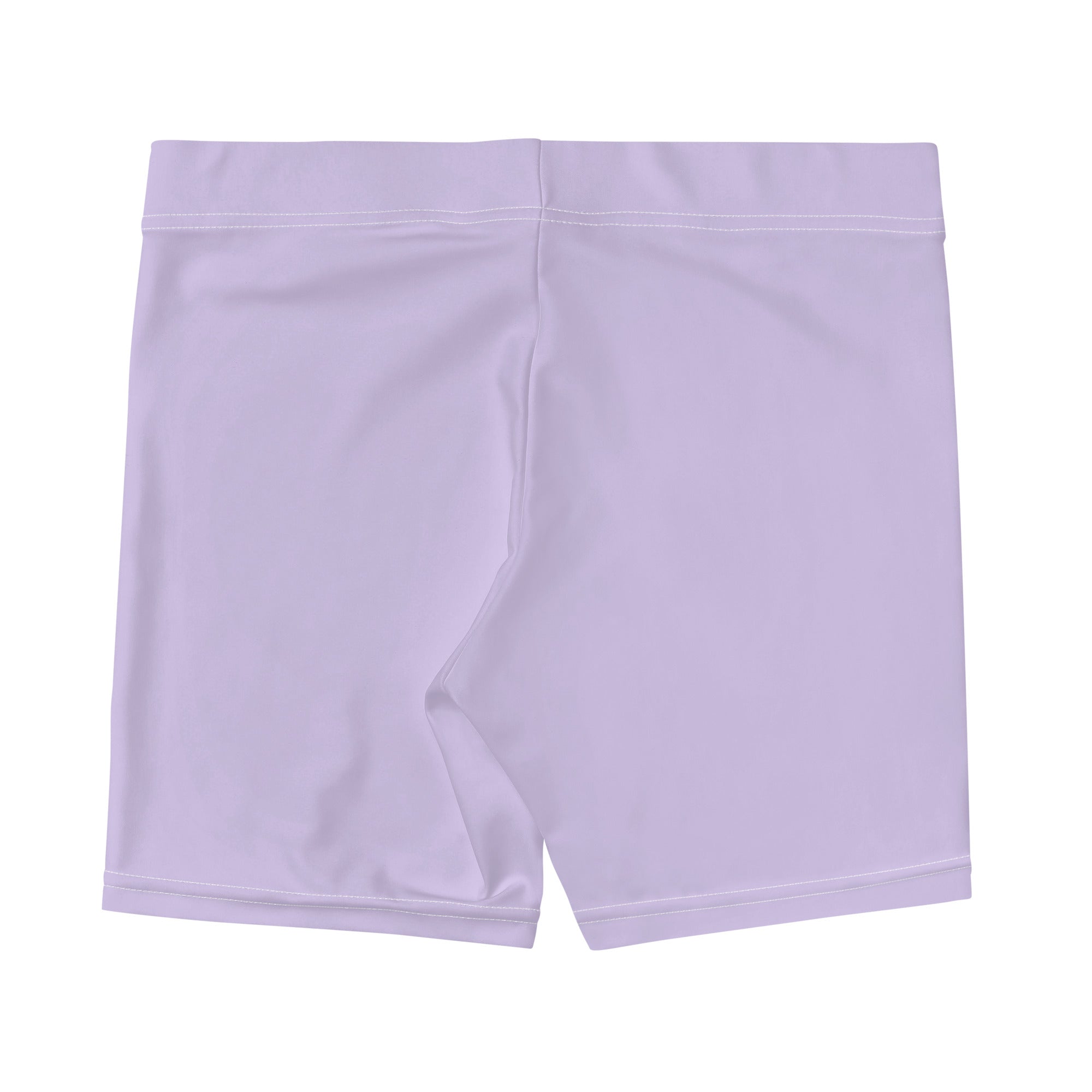 Preppy Plain Purple Tight Shorts for Women