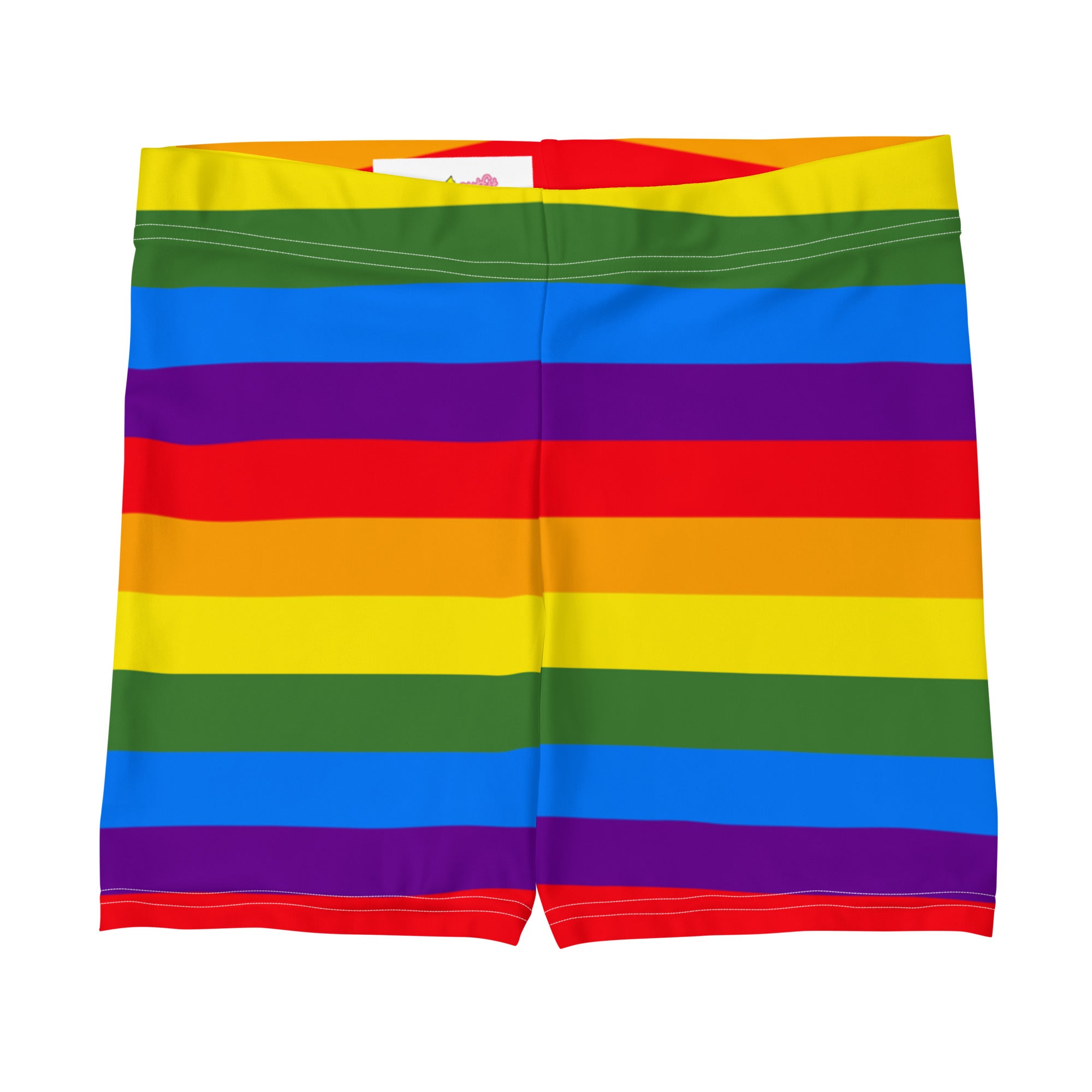 Pride Rainbow Running Tight Shorts for Women