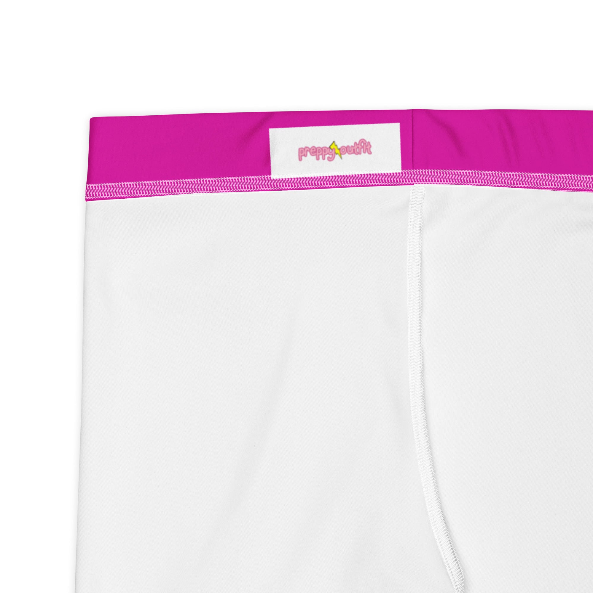 Neon Pink Plain Workout Tight Shorts for Women