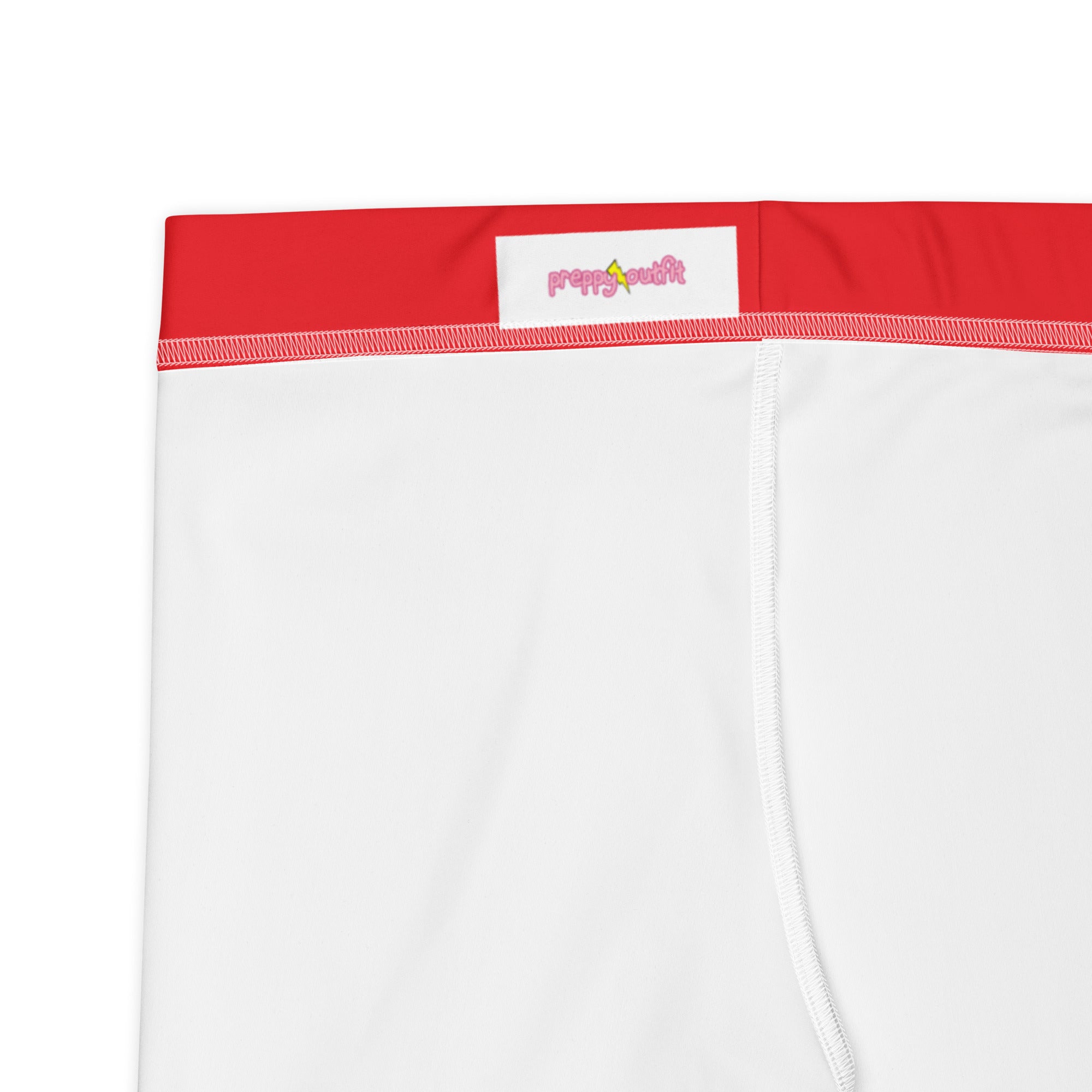 Athletic Red Plain Gym Workout Tight Shorts for Women