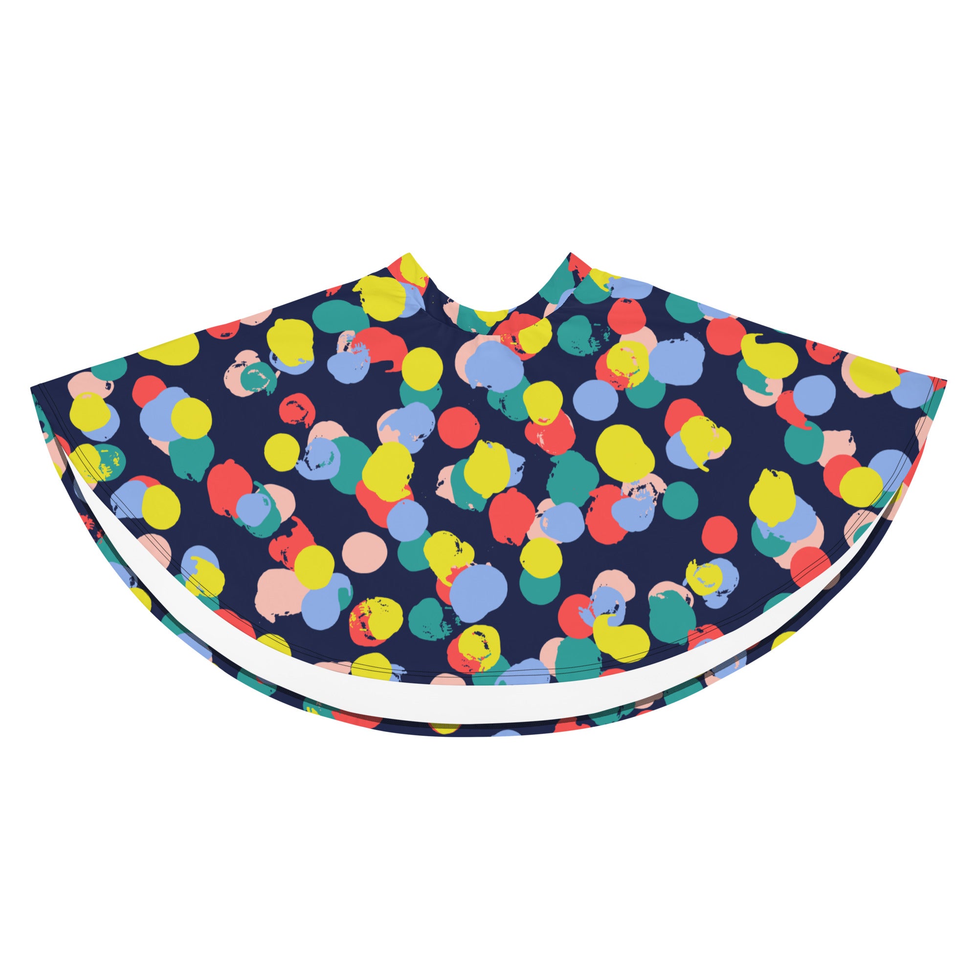 Colorful Dots Skater Skirt