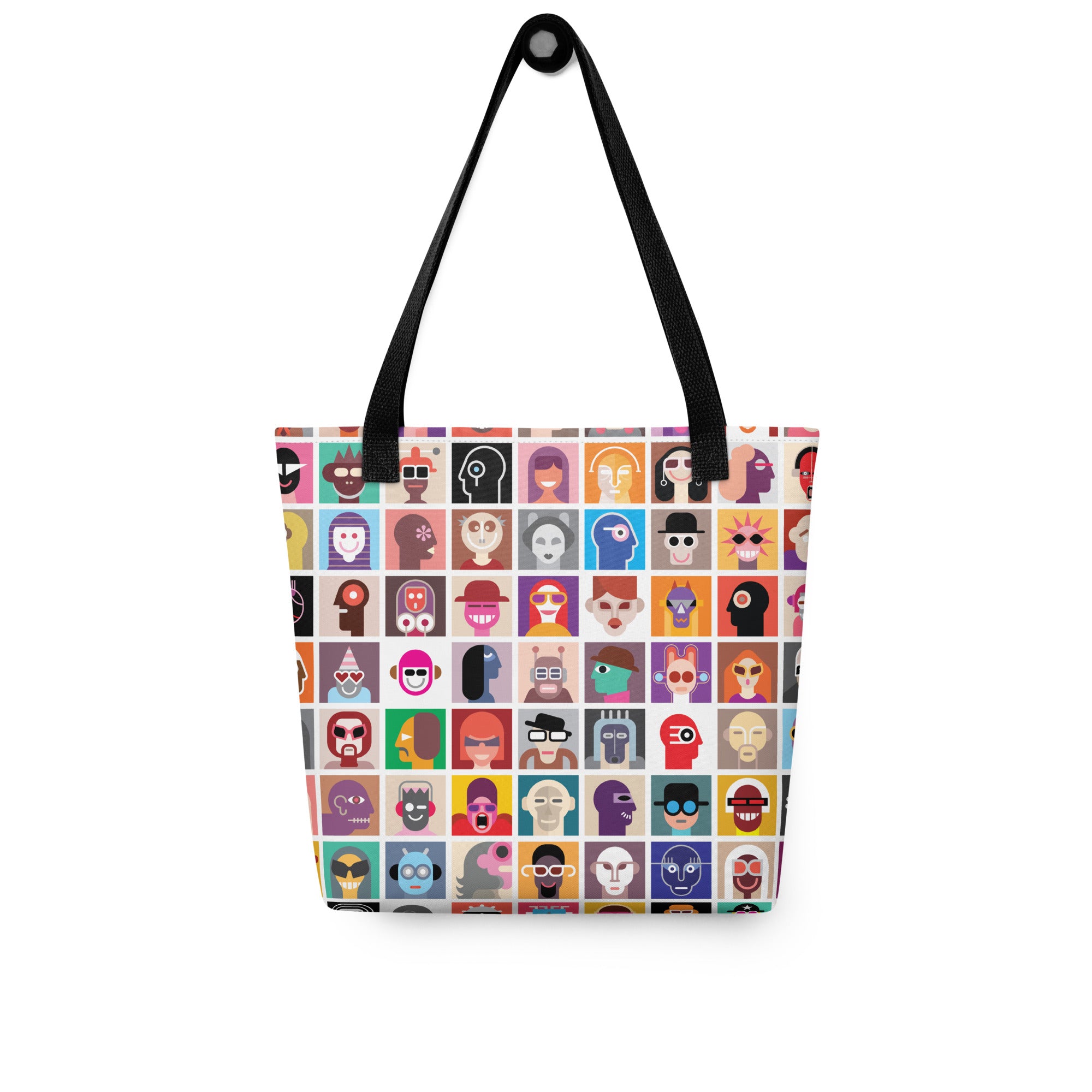 Aesthetic Abstract Diversity Art Collage Tote bag