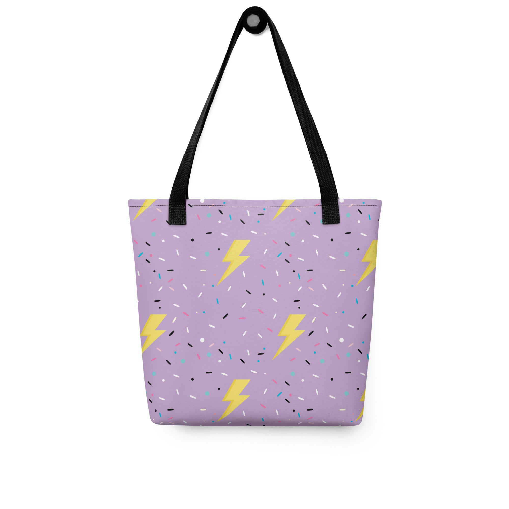 Preppy Lightning Bolt Aesthetic Pattern Tote bag
