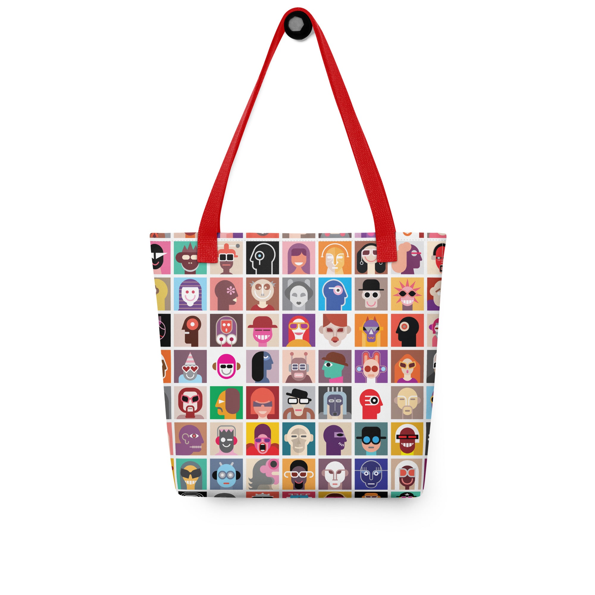 Aesthetic Abstract Diversity Art Collage Tote bag
