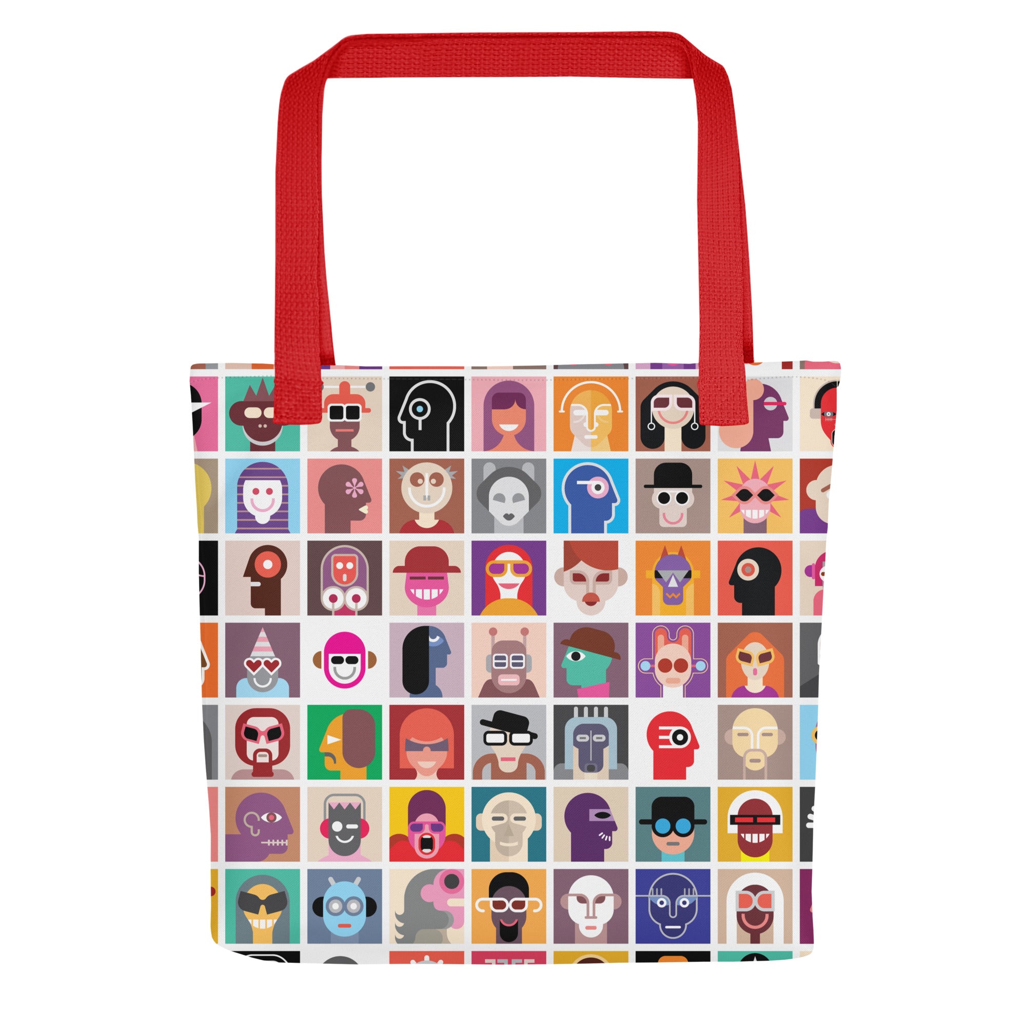 Aesthetic Abstract Diversity Art Collage Tote bag