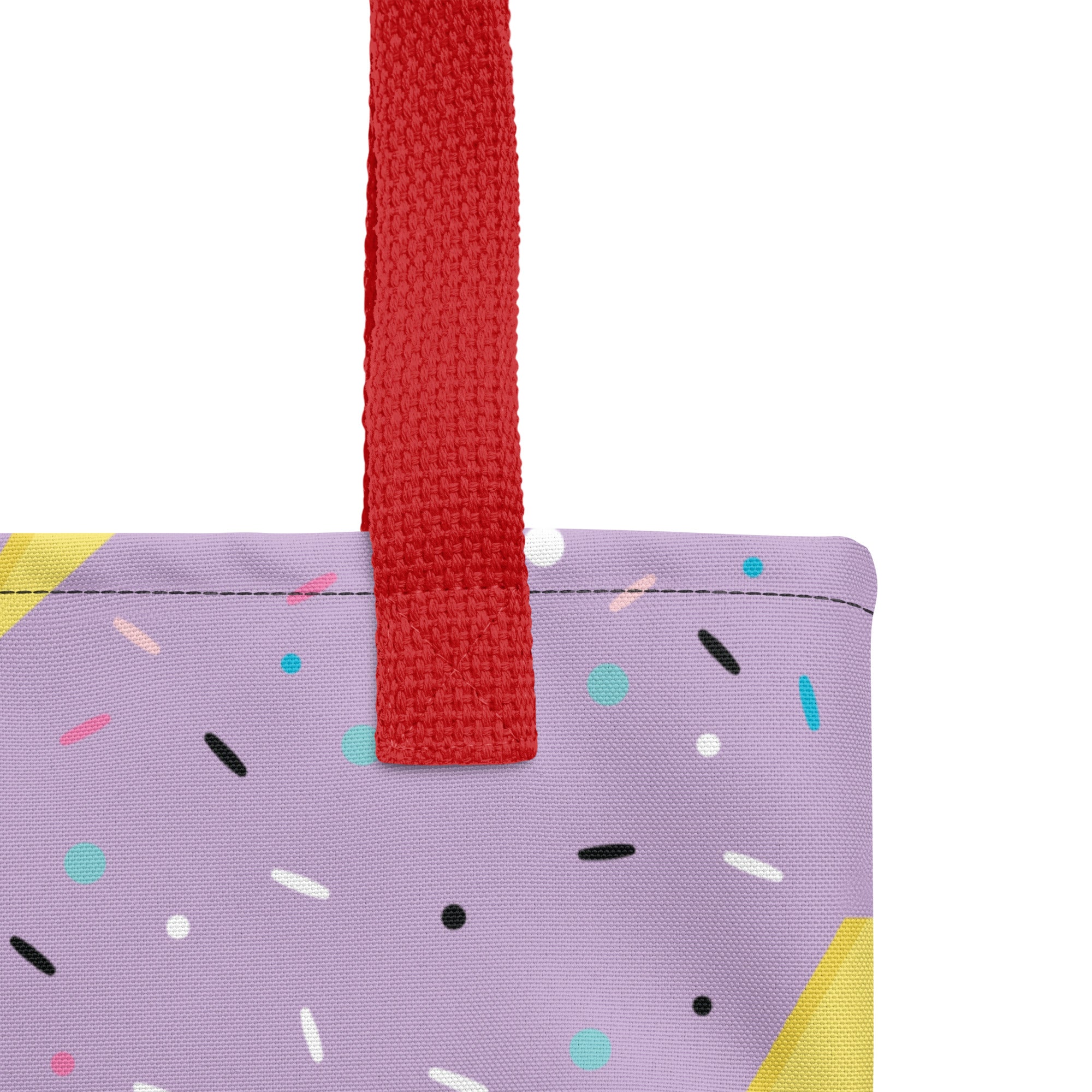 Preppy Lightning Bolt Aesthetic Pattern Tote bag