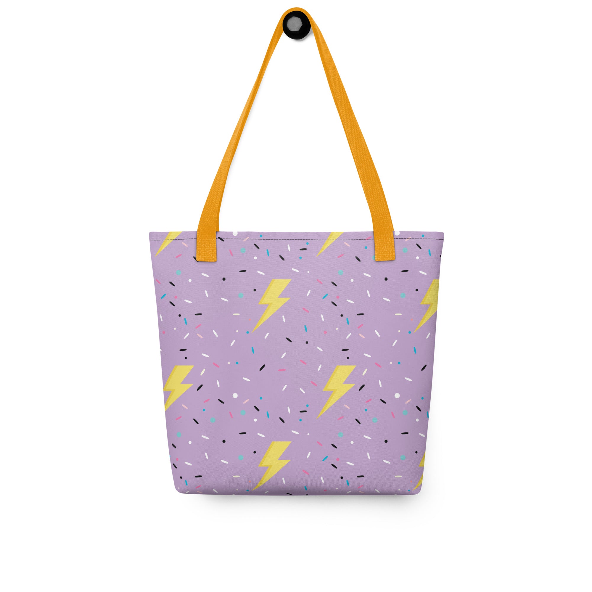 Preppy Lightning Bolt Aesthetic Pattern Tote bag