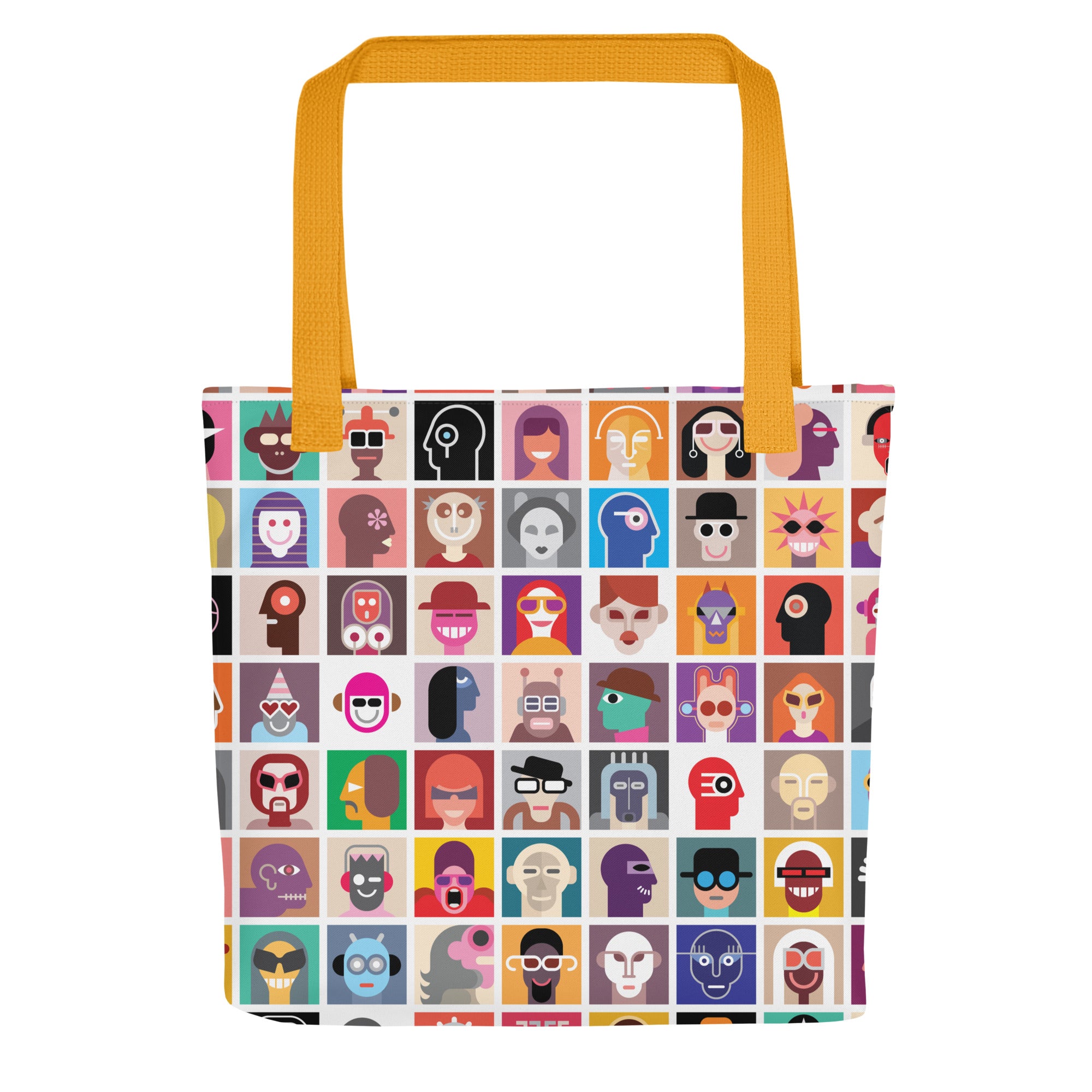 Aesthetic Abstract Diversity Art Collage Tote bag