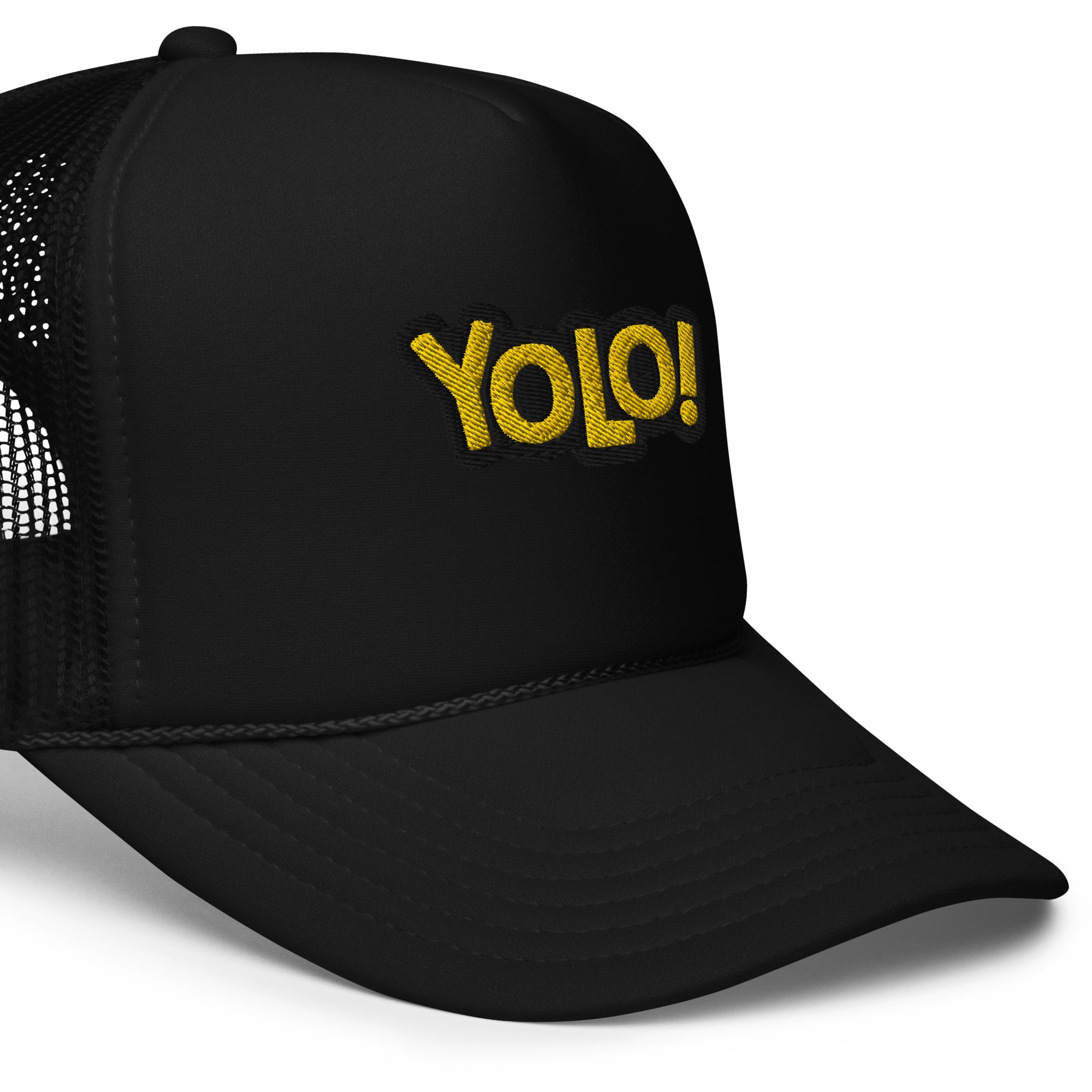 YOLO Cap | You Only Live Once Foam Trucker Hat