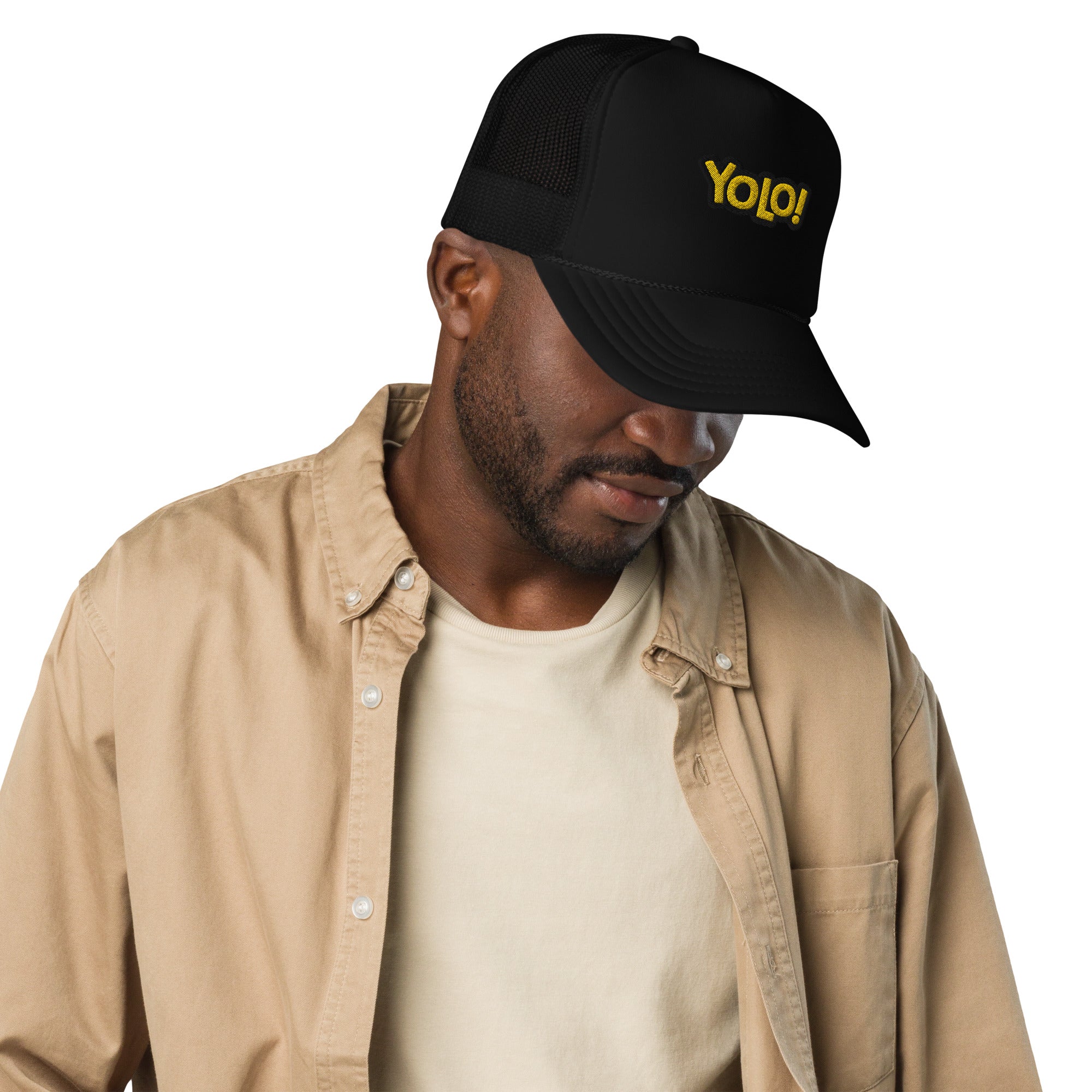 YOLO Cap | You Only Live Once Foam Trucker Hat