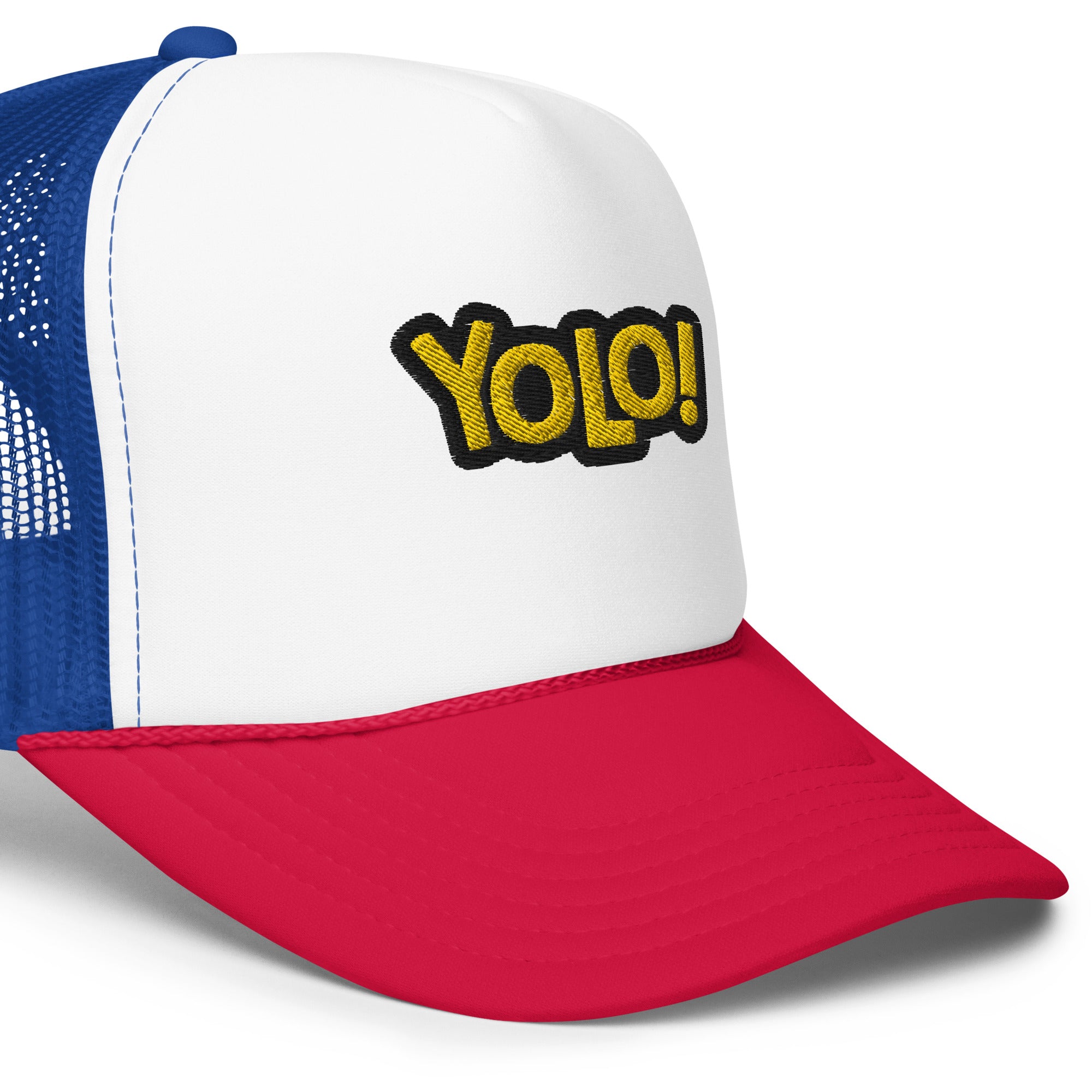 YOLO Cap | You Only Live Once Foam Trucker Hat