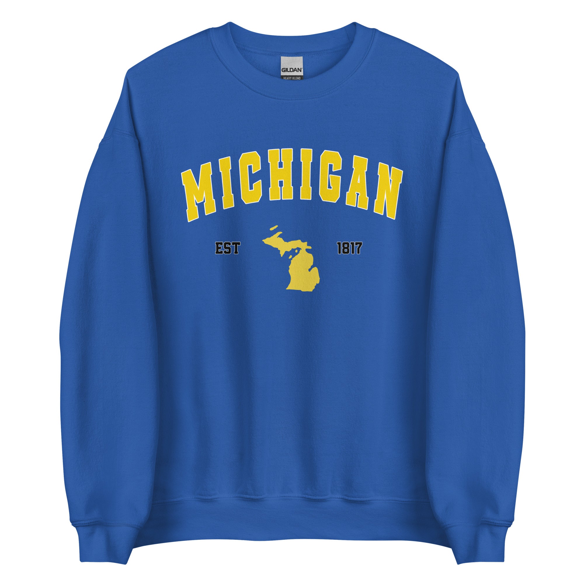 Preppy Green Michigan State Unisex Crewneck Sweatshirt