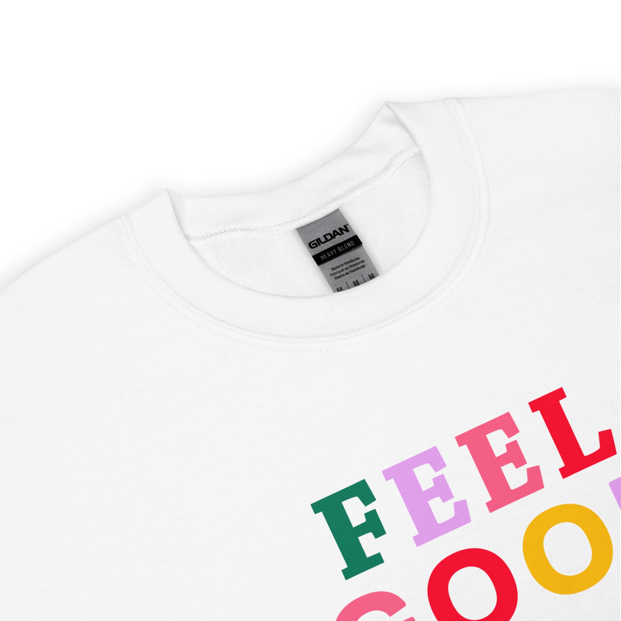 Feel Good Preppy Inspirational Crewneck Sweatshirt