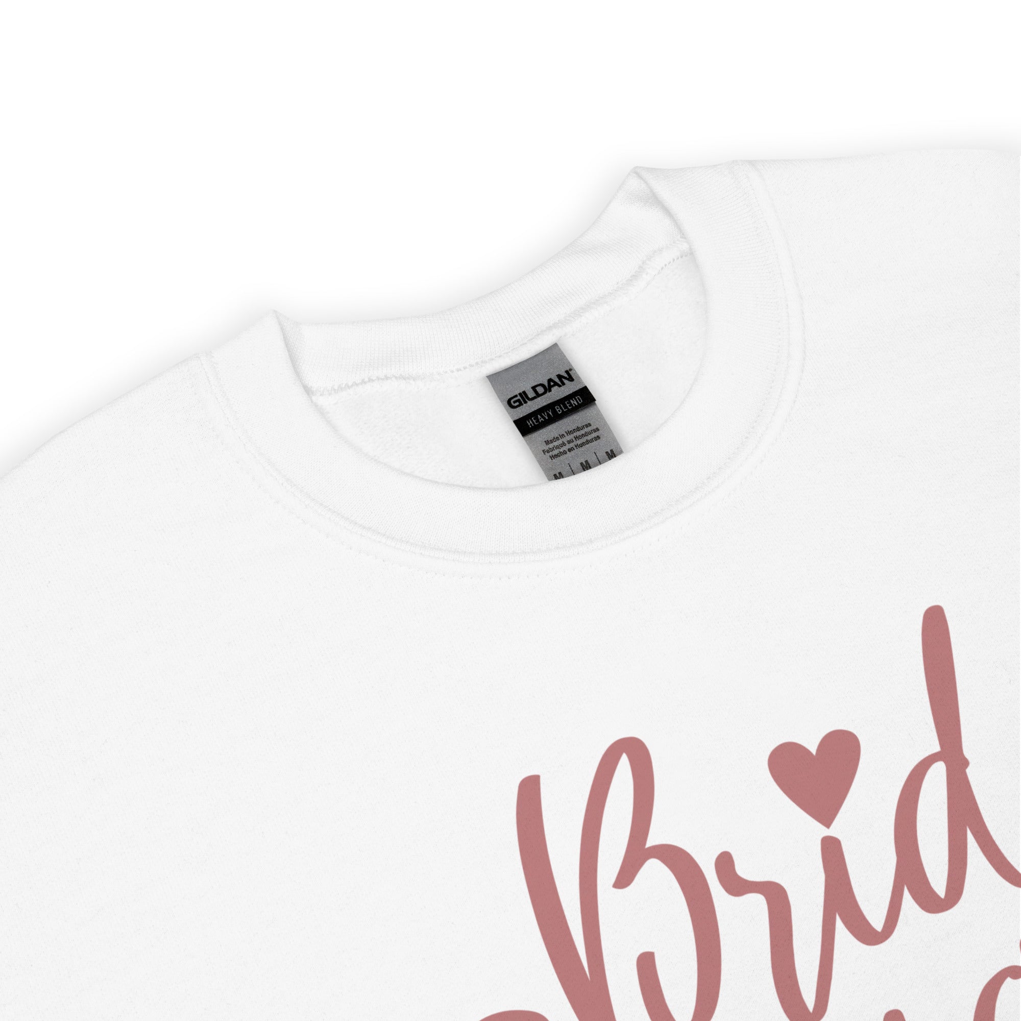 Unisex Bride Squad Cute Preppy Crewneck Sweatshirt