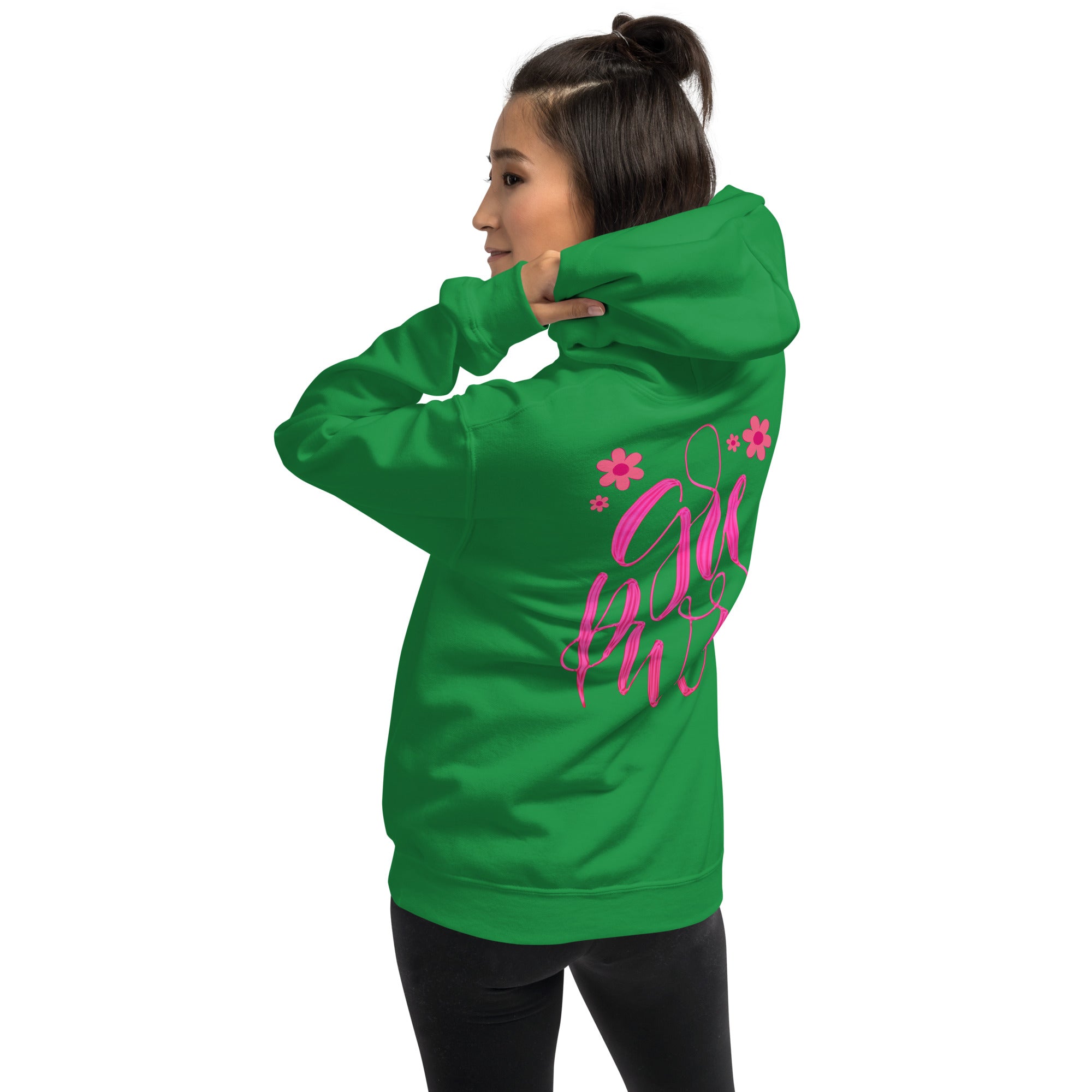 Preppy Girl Power Insprational Hoodie for Women